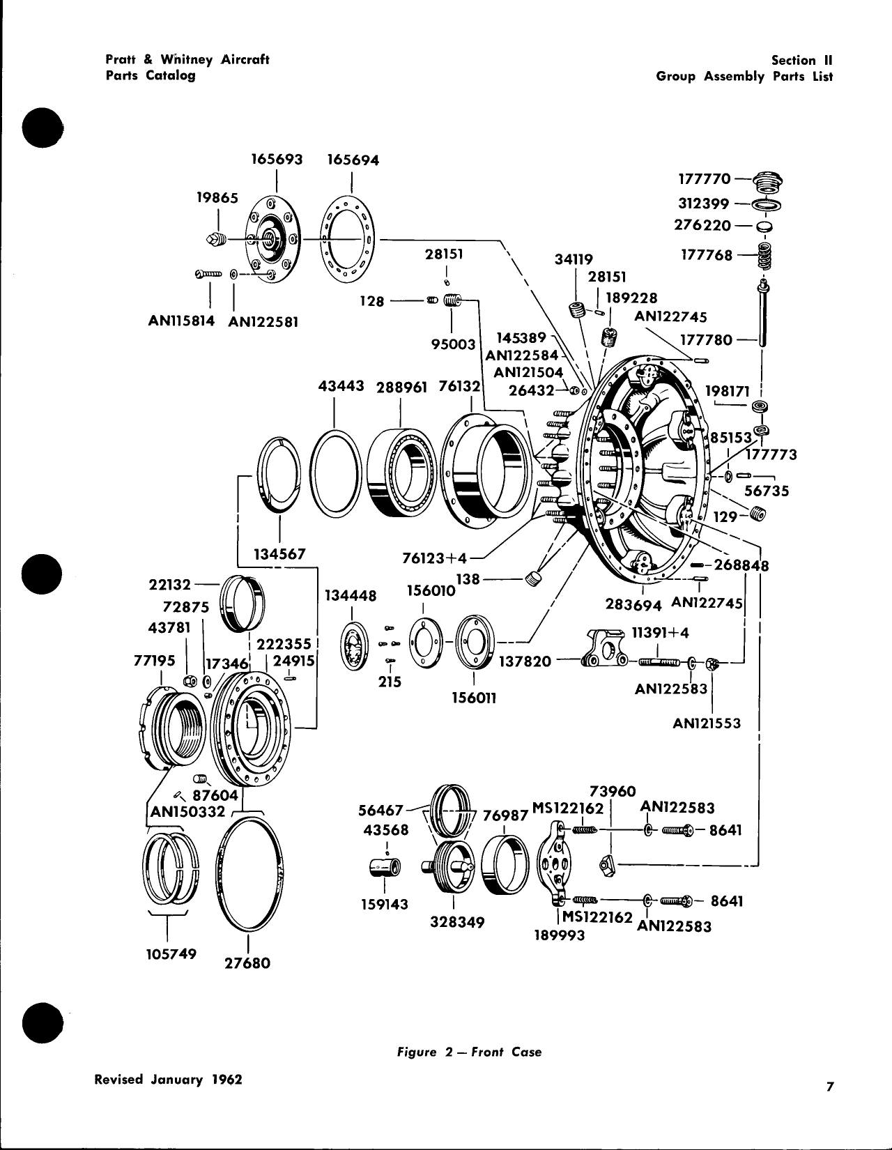 Sample page 10 from AirCorps Library document: R-2800 Double Wasp Parts Catalog