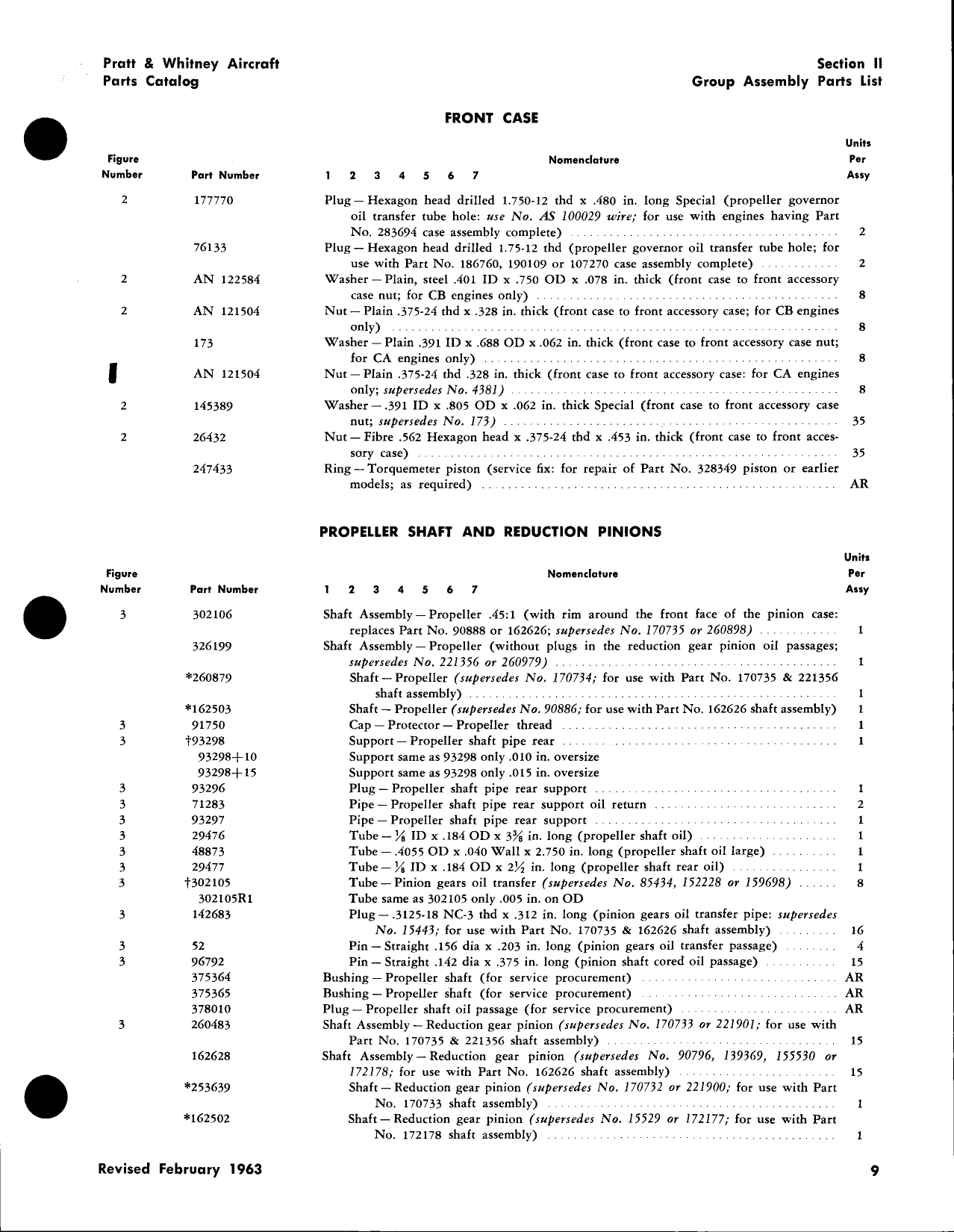 Sample page 12 from AirCorps Library document: R-2800 Double Wasp Parts Catalog