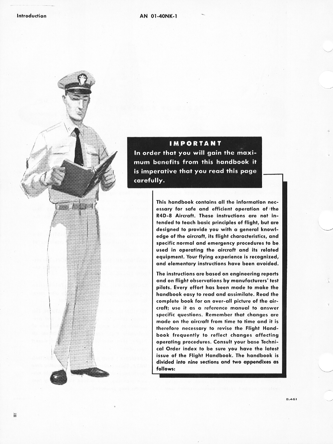 Sample page 22 from AirCorps Library document: Flight Handbook for Navy Model R4D-8 and R4D-8Z Aircraft