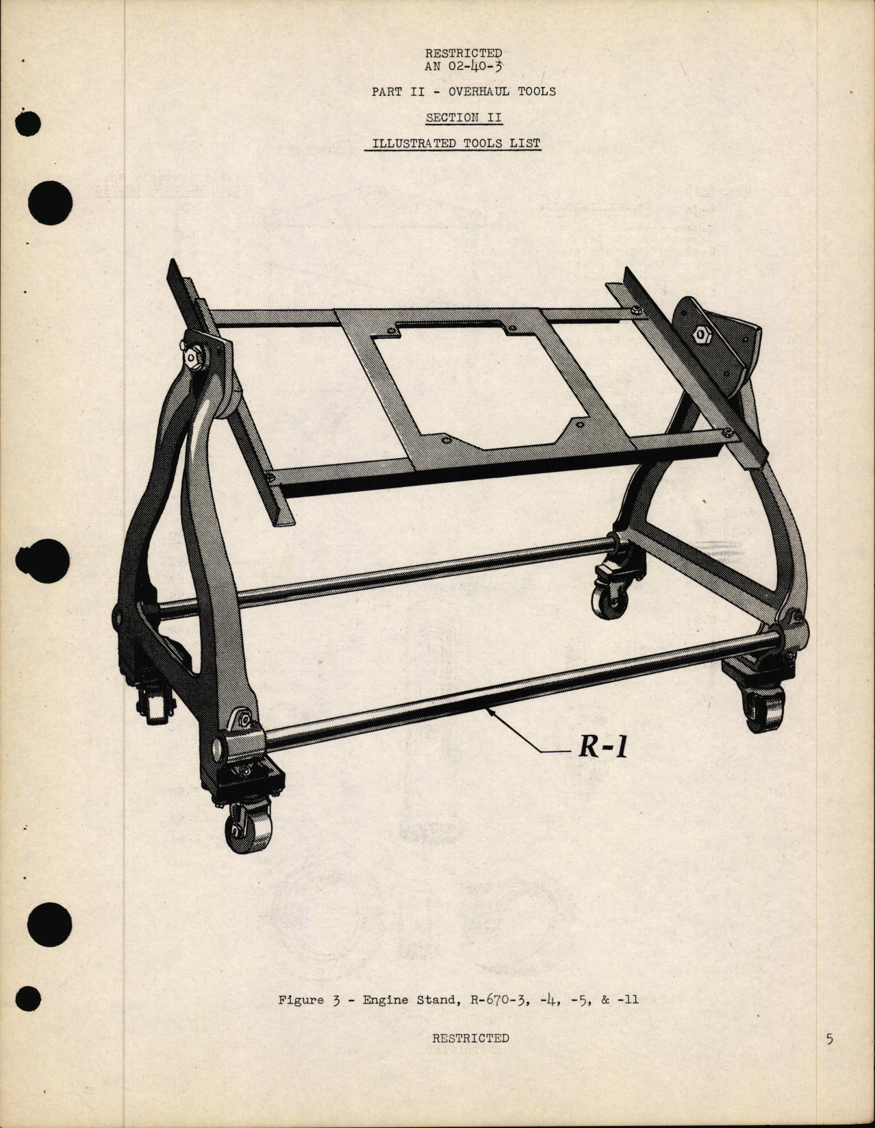 Sample page  8 from AirCorps Library document: Tool Catalog for R-670 Engine Series