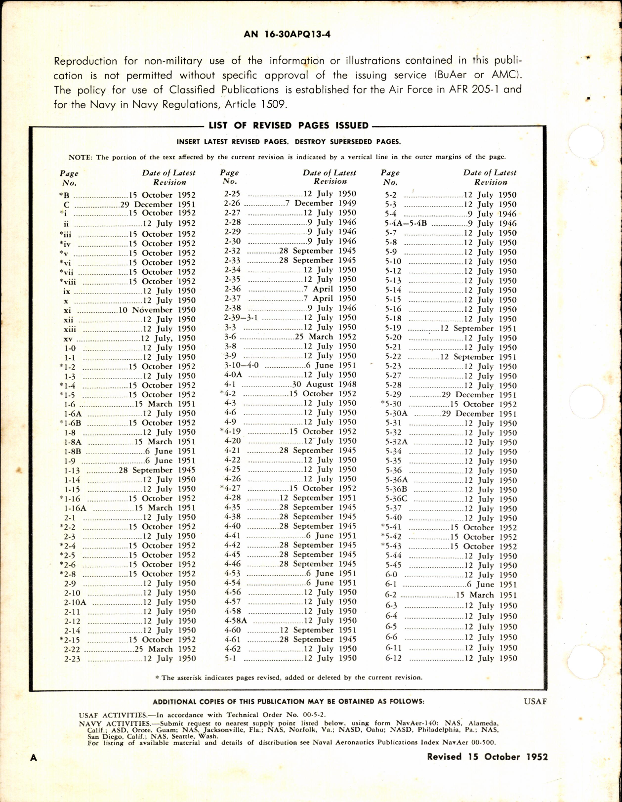 Sample page 2 from AirCorps Library document: Maintenance Instructions for Radio Sets AN and APQ-13