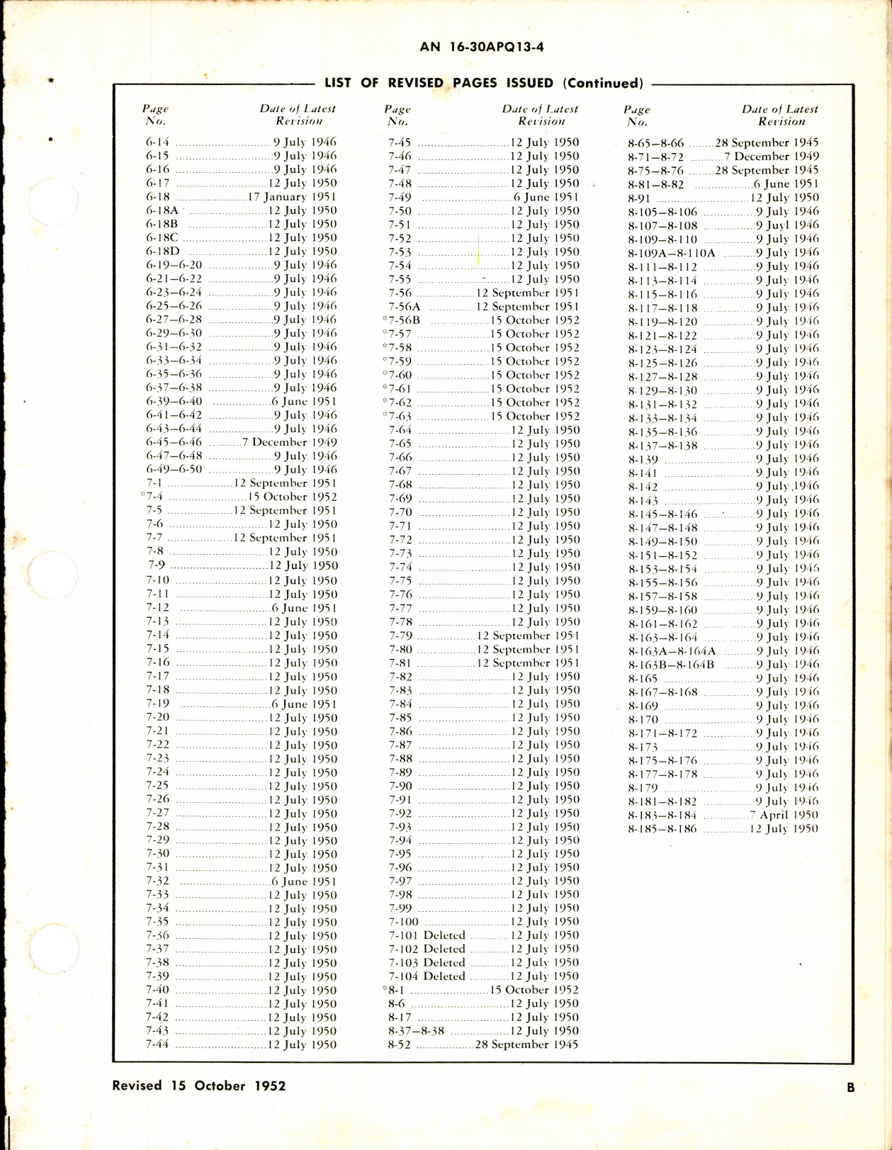 Sample page 3 from AirCorps Library document: Maintenance Instructions for Radio Sets AN and APQ-13