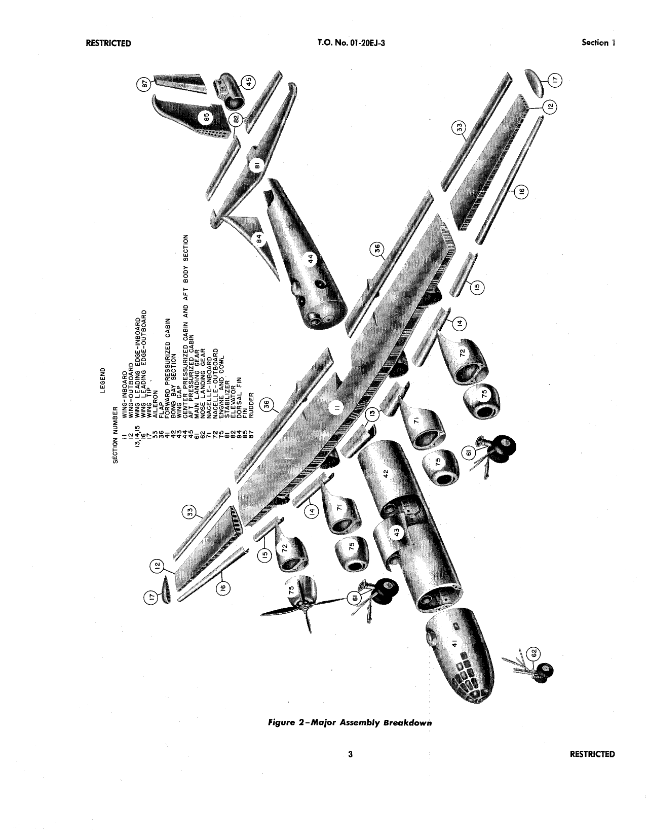 Sample page 23 from AirCorps Library document: Structural Repair Instructions for Army Model B-29 Airplane