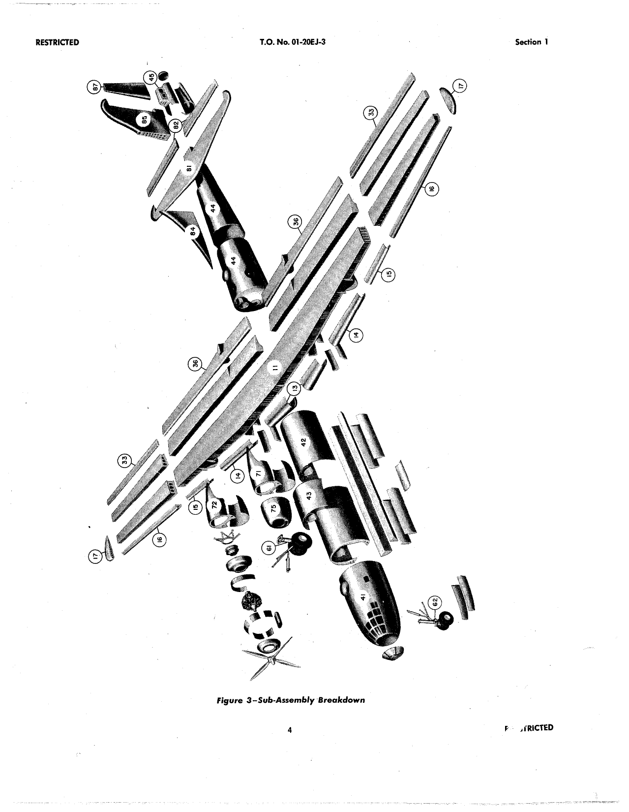 Sample page 24 from AirCorps Library document: Structural Repair Instructions for Army Model B-29 Airplane