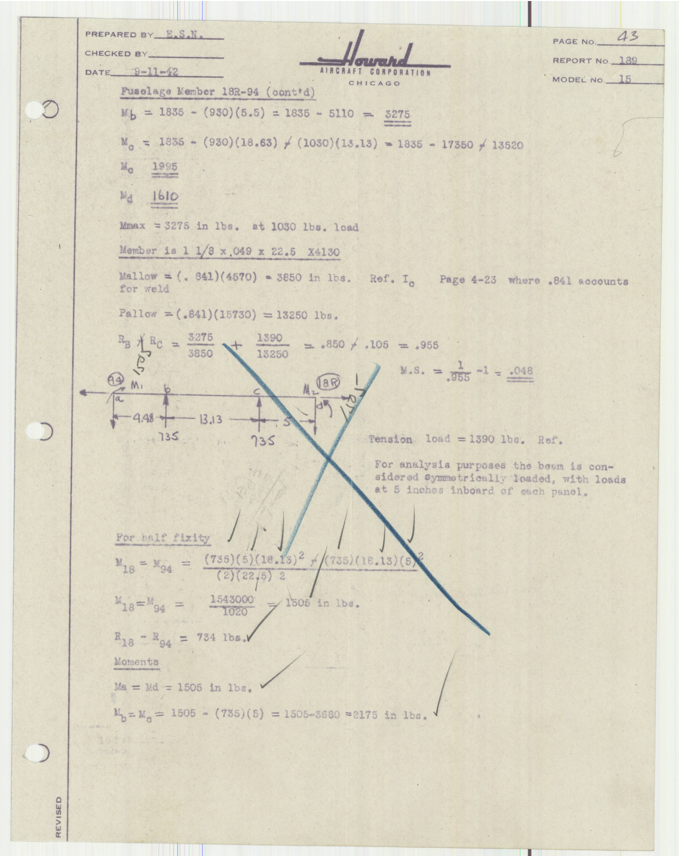 Sample page 82 from AirCorps Library document: Report 189, Analysis of Rear Control System Installation, DGA-15