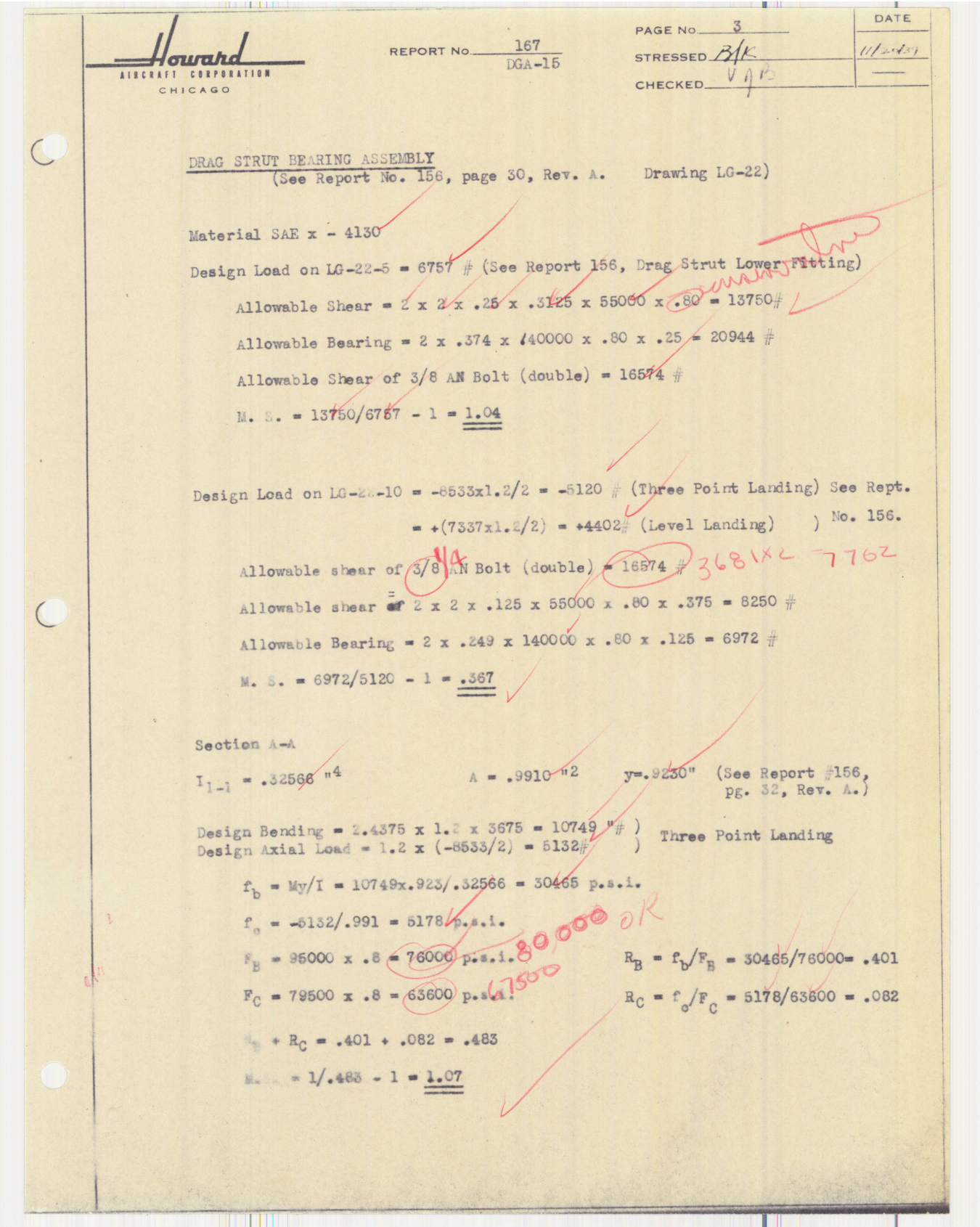 Sample page 14 from AirCorps Library document: Report 167, Revisions for DGA-15, Serial 510 and Up