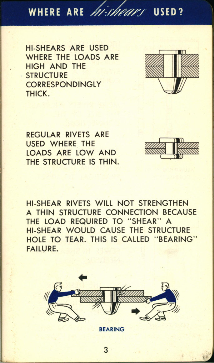 Sample page 9 from AirCorps Library document: Riveting with hi-shears