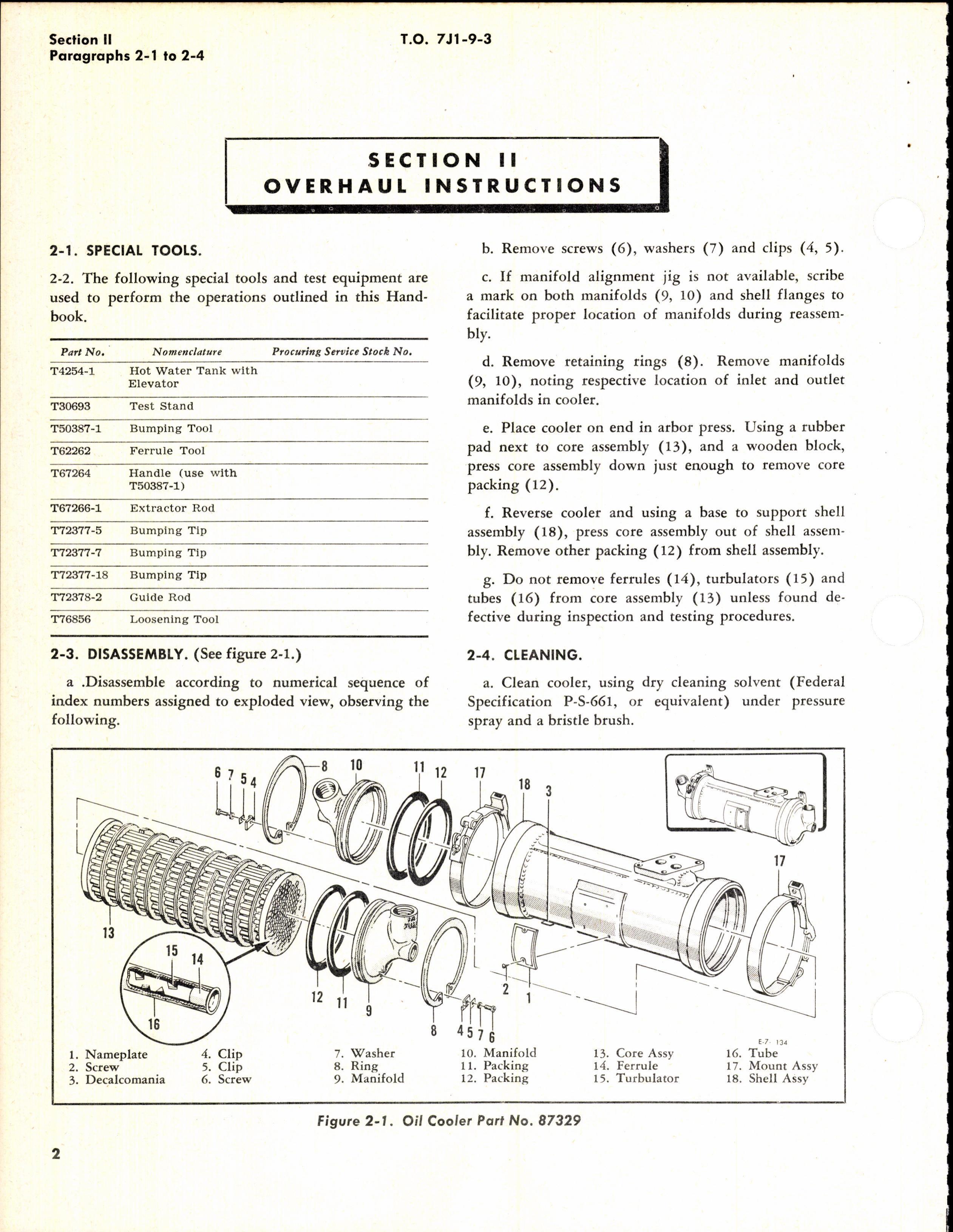 Sample page 6 from AirCorps Library document: Handbook Overhaul Instructions for Oil Coolers