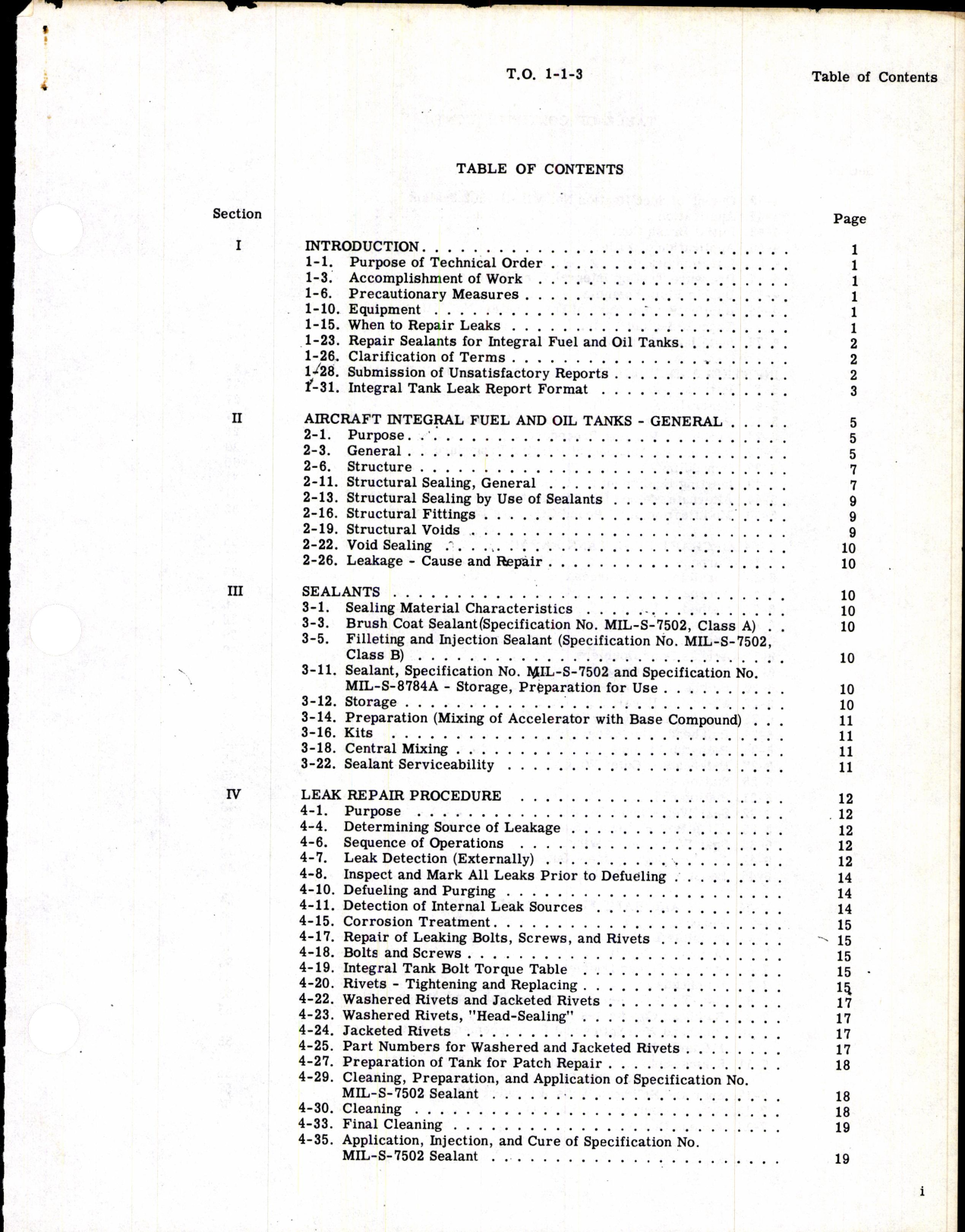 Sample page 3 from AirCorps Library document: Repair of Integral and Removable Metal Fuel and Oil Tanks