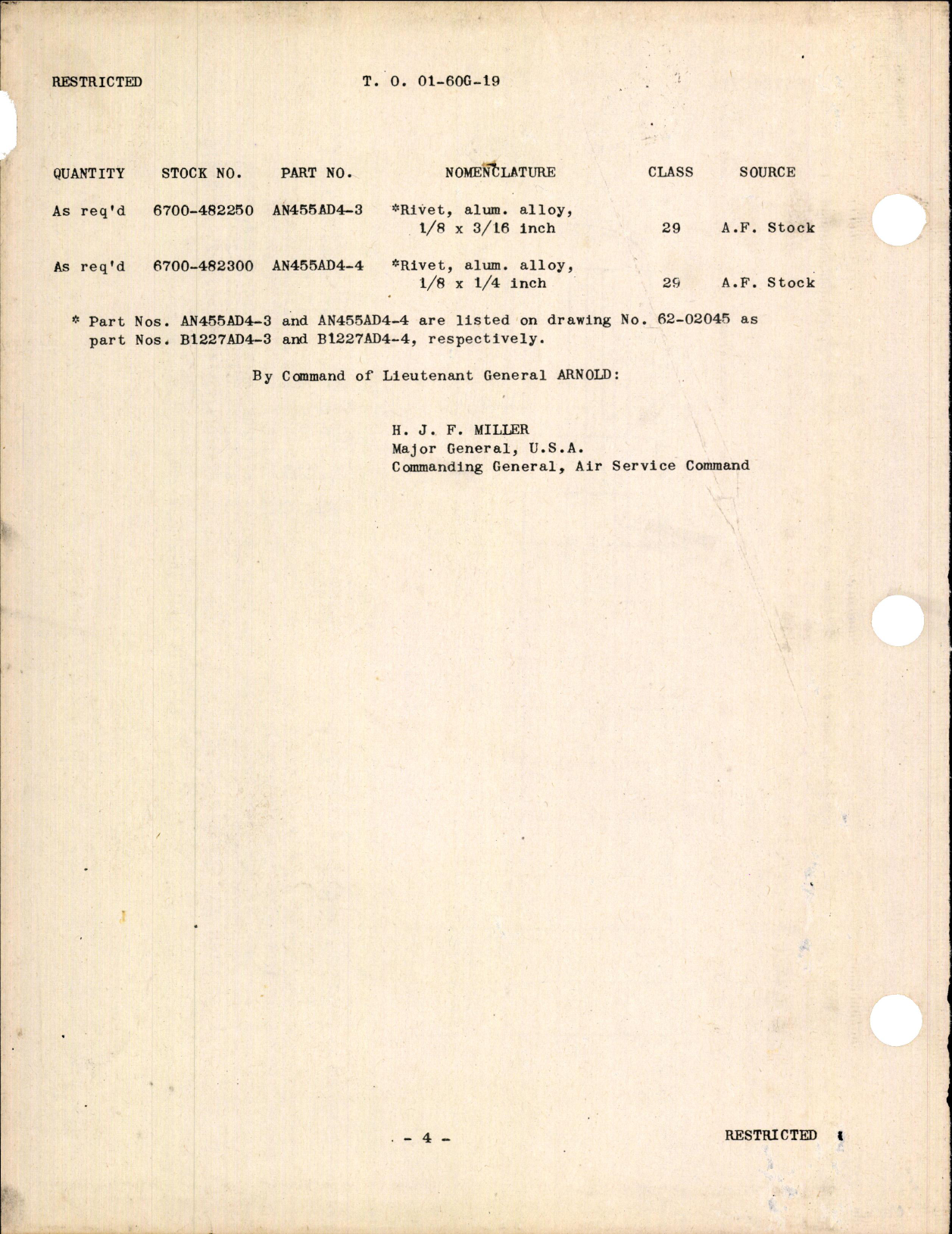 Sample page 4 from AirCorps Library document: Rework of Ribs on Outer Wing Trailing Edge