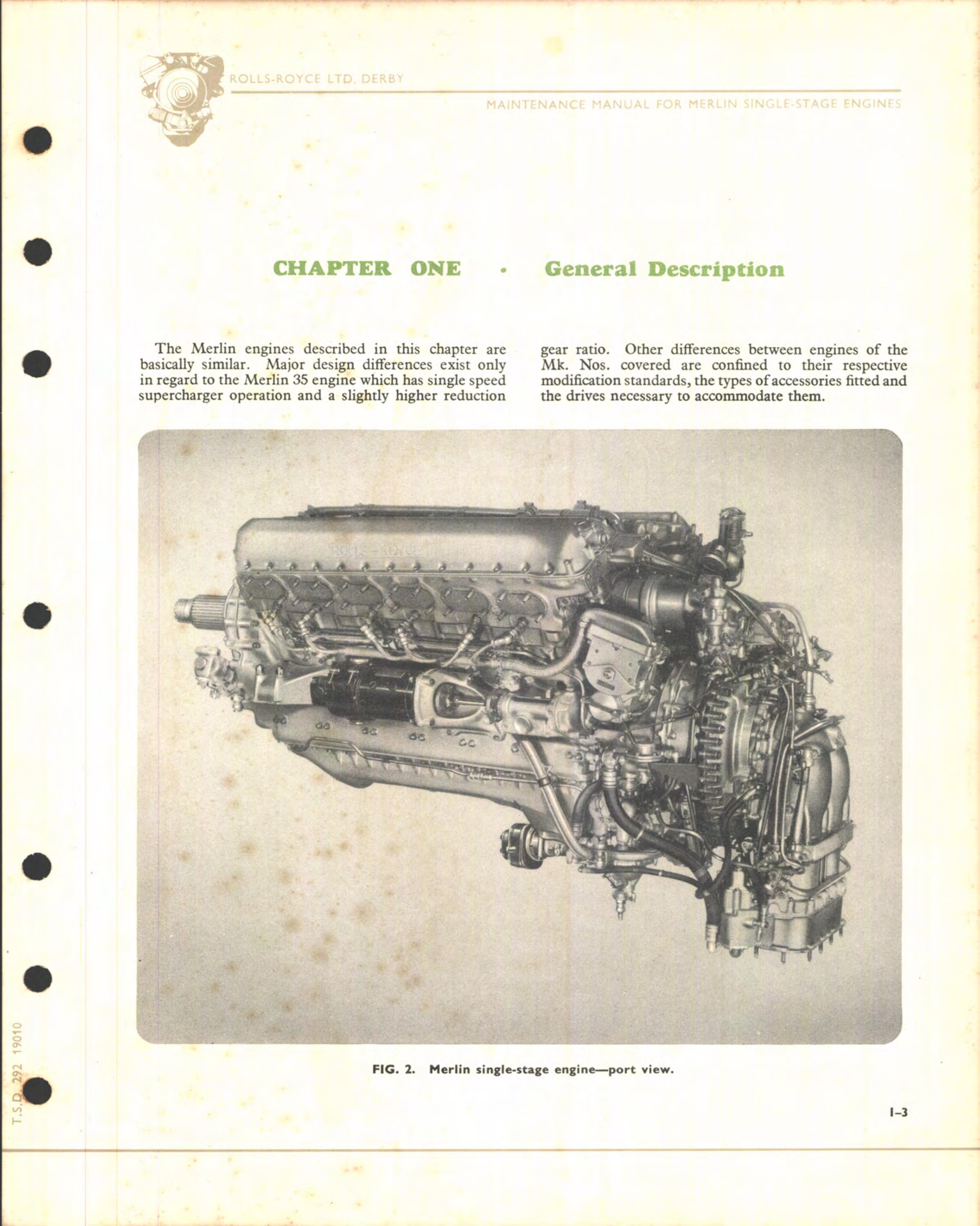Sample page 21 from AirCorps Library document: Maintenance Manual for Single Stage Merlin Engines