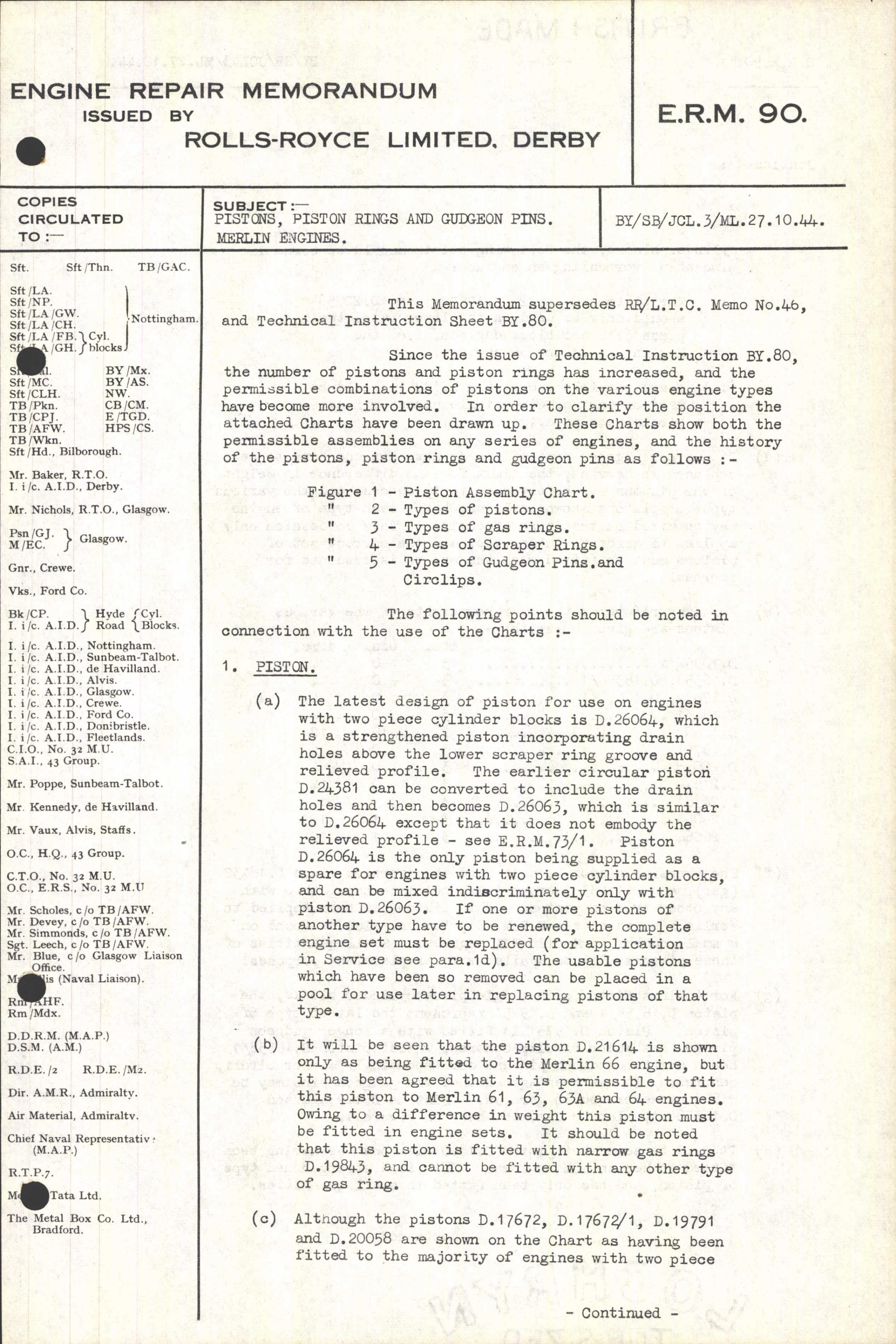 Sample page 19 from AirCorps Library document: Reconditioning and Salvage Data for Rolls-Royce Merlin Engines