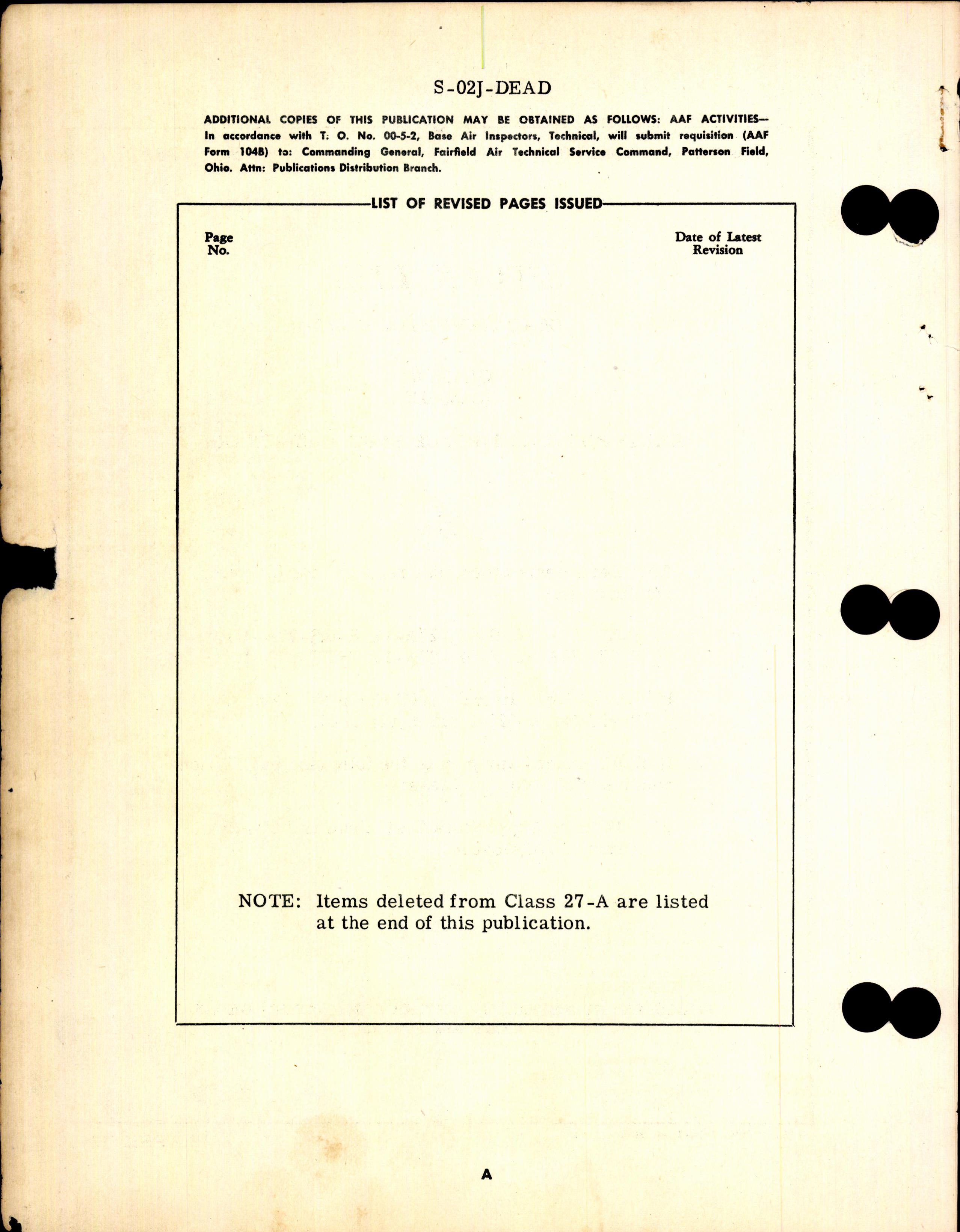 Sample page 14 from AirCorps Library document: Dead Items Stock List Parts for Rolls-Royce Engines (Packard)