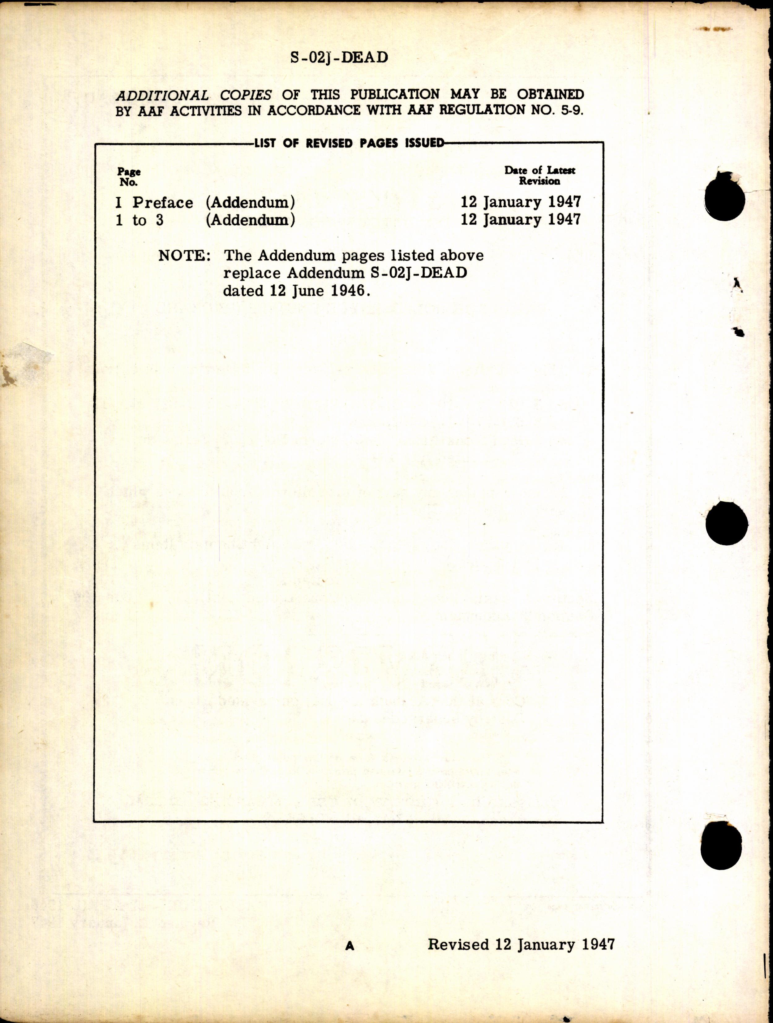 Sample page 2 from AirCorps Library document: Dead Items Stock List Parts for Rolls-Royce Engines (Packard)