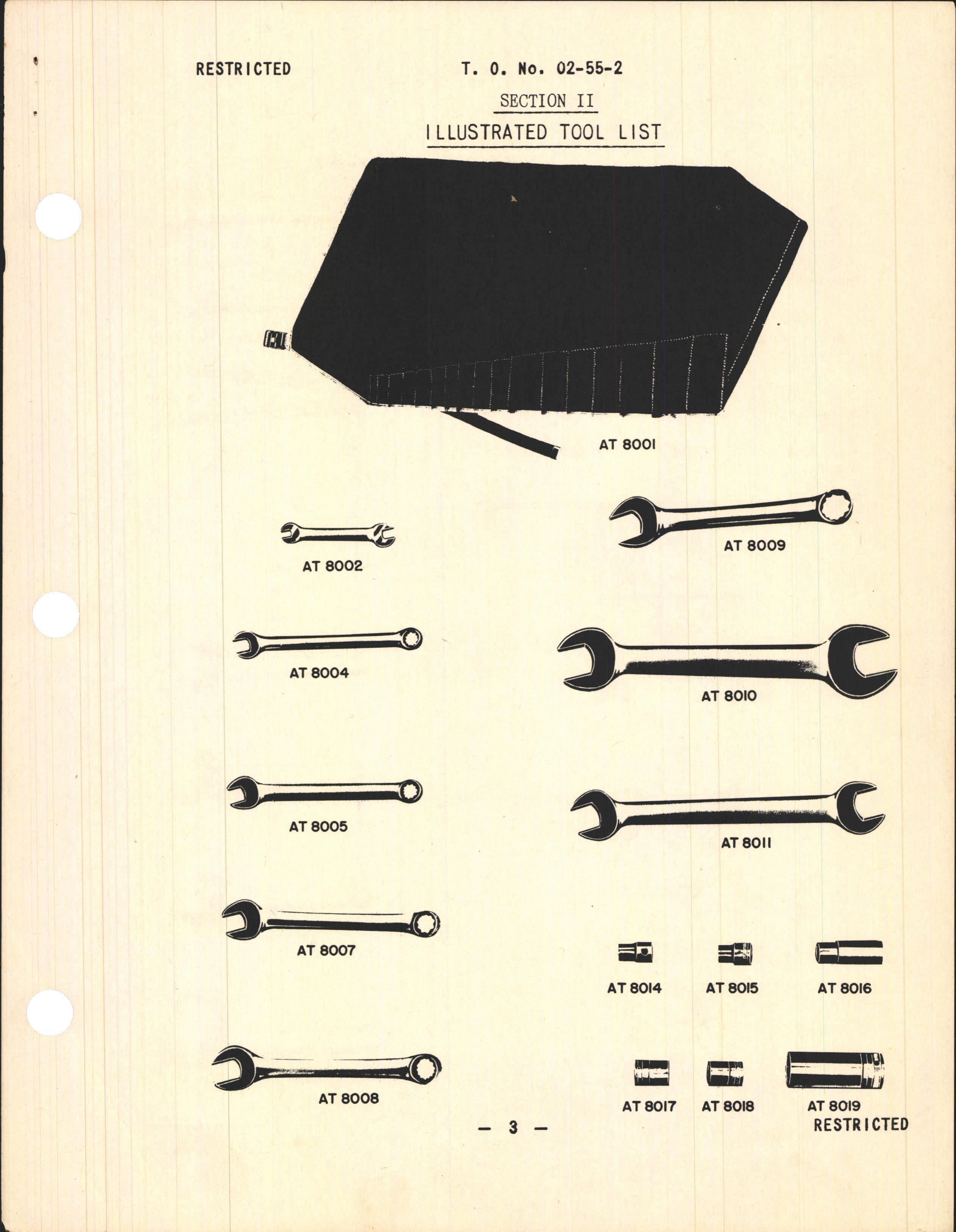 Sample page 5 from AirCorps Library document: Service Tool Catalog for Rolls-Royce Engines Manufactured by Packard