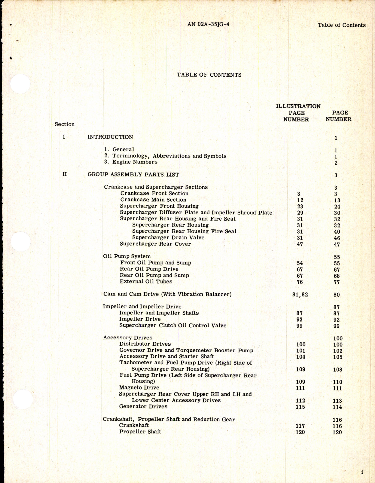 Sample page 3 from AirCorps Library document: Parts Catalog for Models R-3350-26W & -26WA Engines