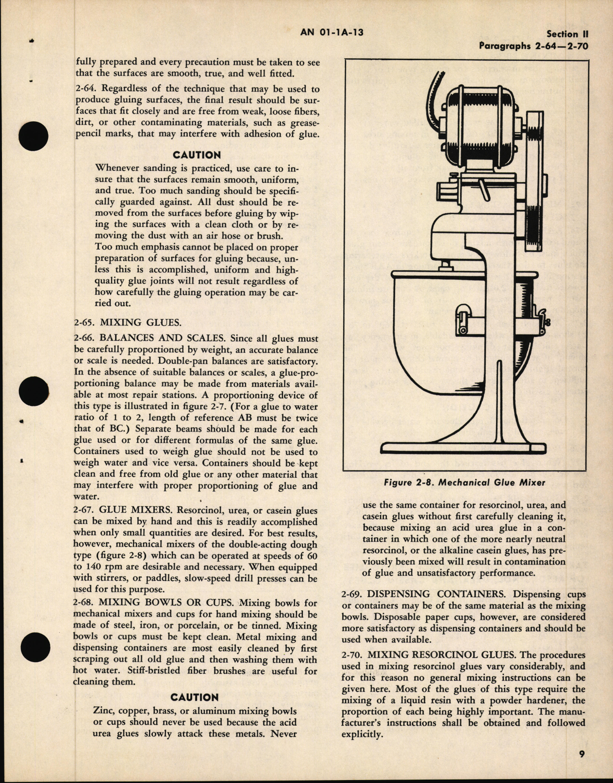 Sample page 15 from AirCorps Library document: Repair of Wood Propellers and Test Clubs