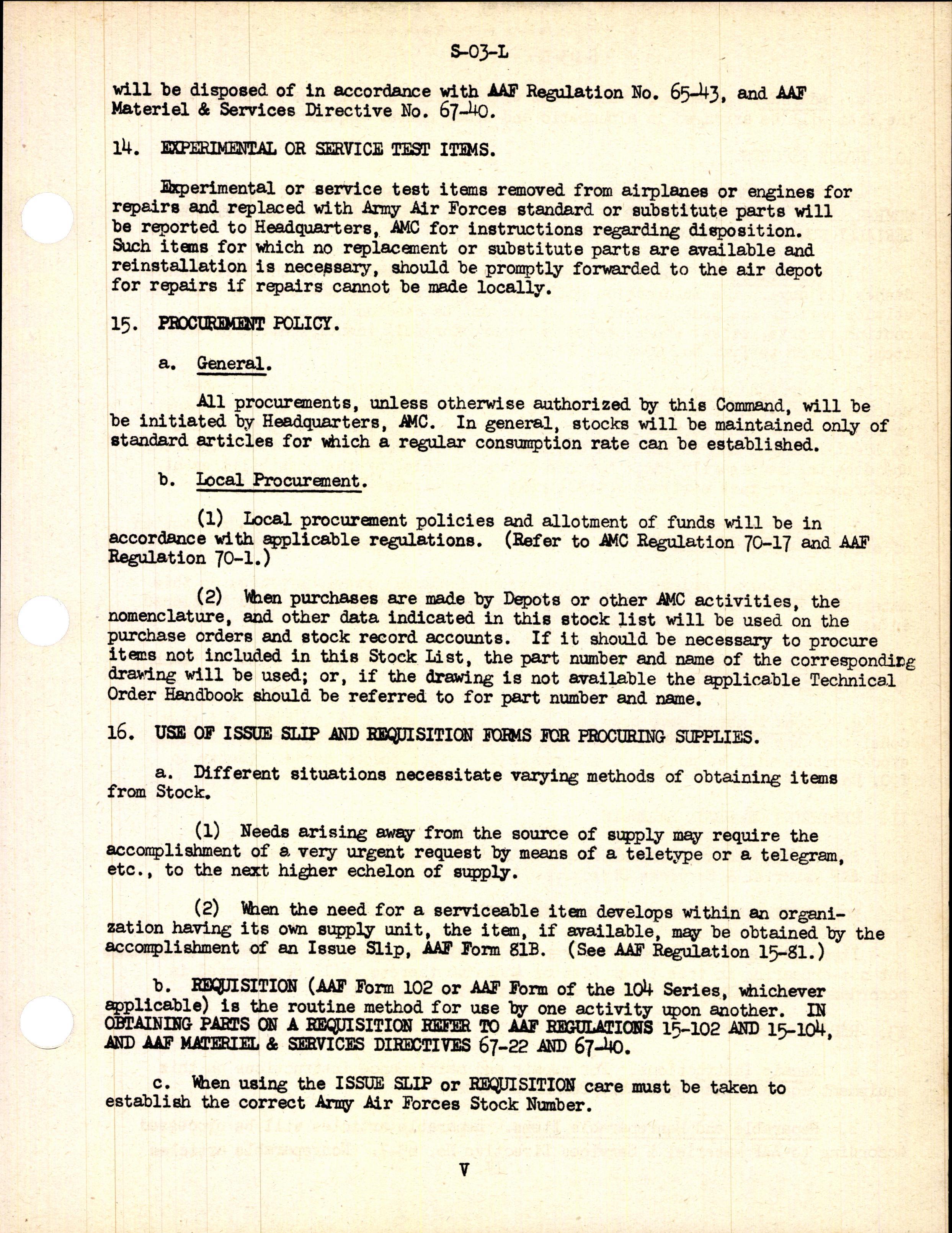 Sample page 7 from AirCorps Library document: Stock List for Aircraft Auxiliary Fuel Tanks