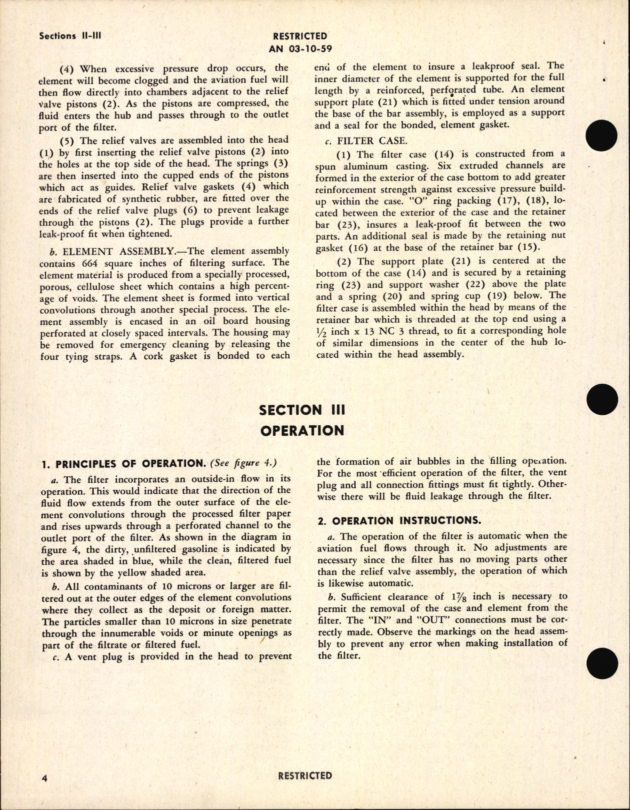 Sample page 8 from AirCorps Library document: Overhaul Instructions with Parts Catalog for Fuel Filters Types PR-255 and PR-255-1
