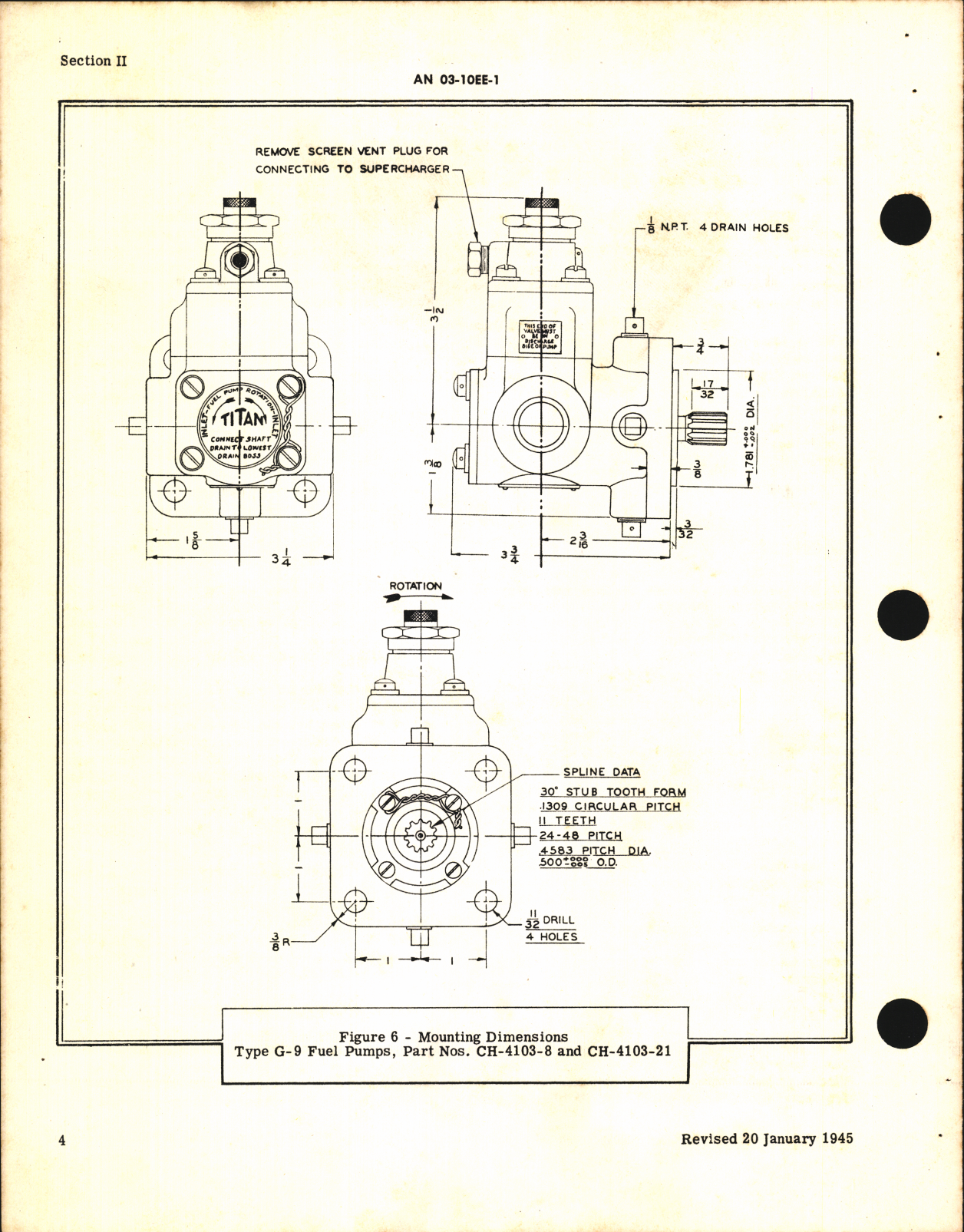 Sample page 8 from AirCorps Library document: Operation, Service, & Overhaul Inst w/ Parts Catalog for Engine-Driven Fuel Pumps