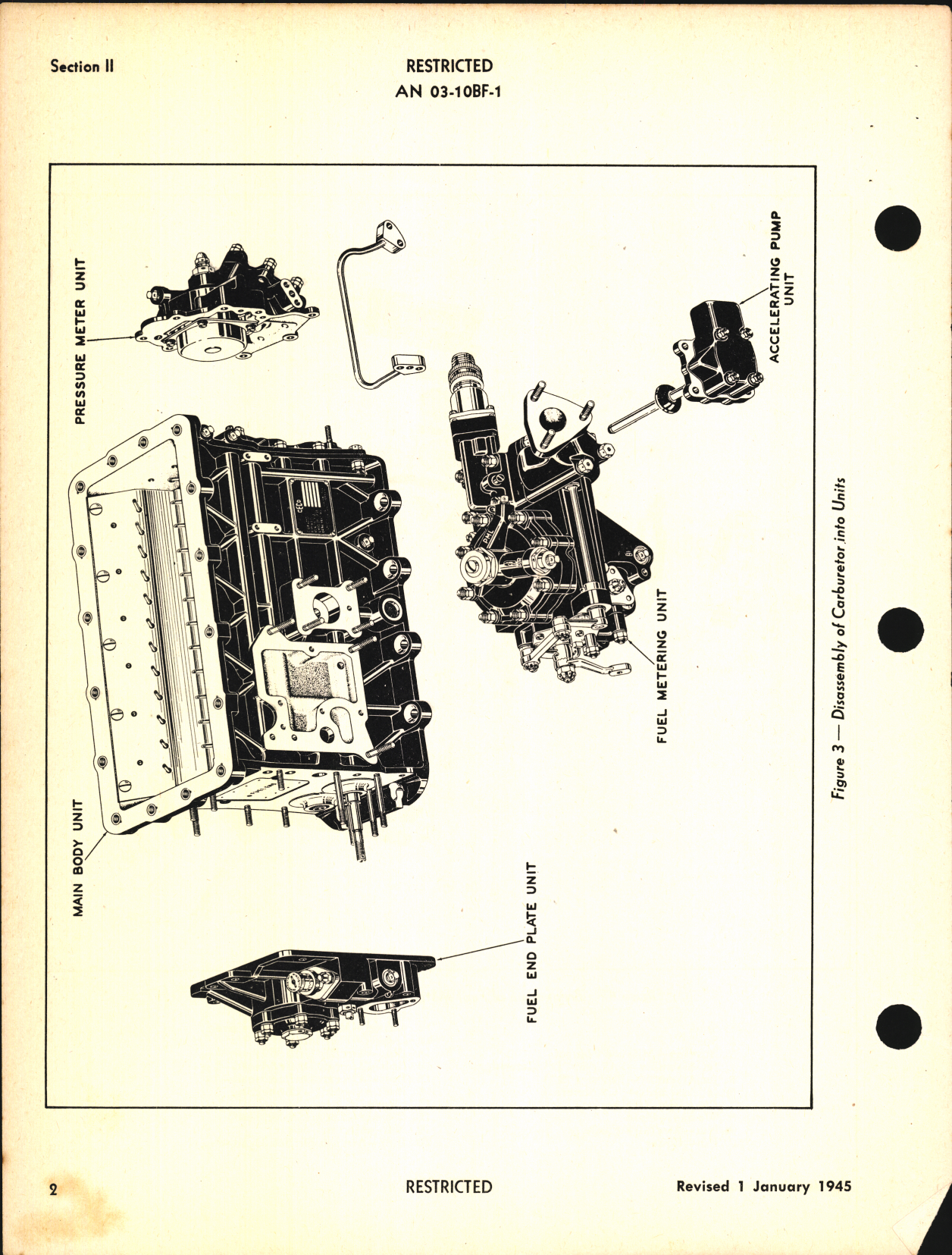 Sample page 6 from AirCorps Library document: Handbook of Instructions with Parts Catalog for Hydro-Metering Carburetor Model 58CPB-4