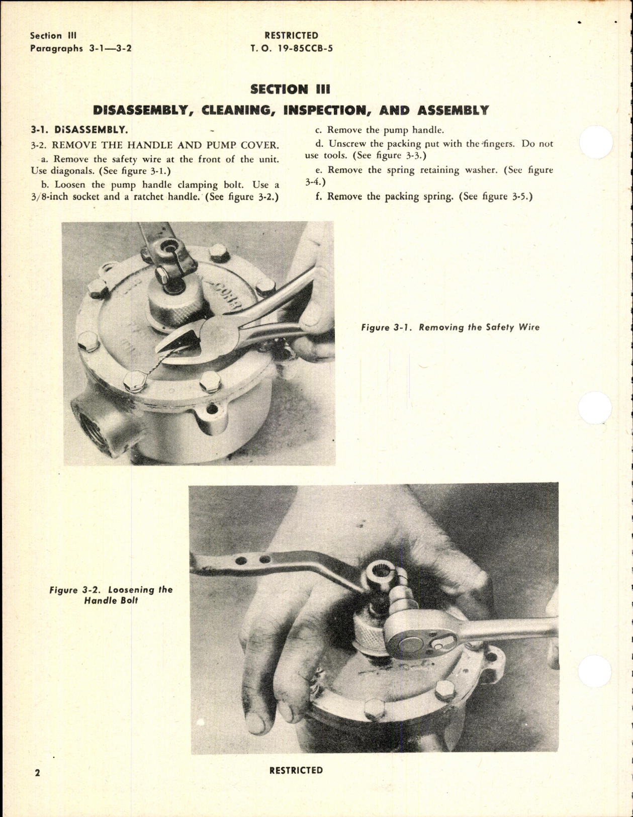 Sample page 6 from AirCorps Library document: Overhaul Instructions for Hand Fuel Pump (Wobble Pump) Type D-4