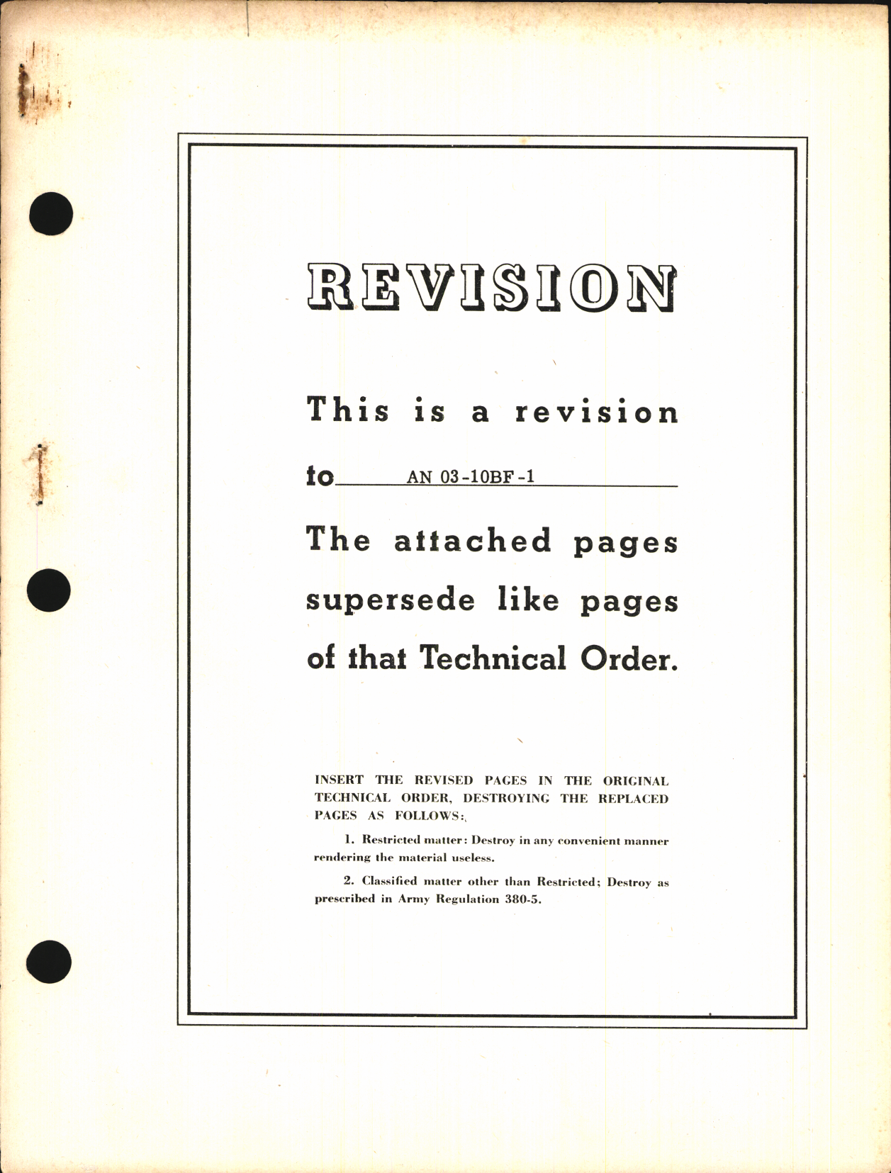 Sample page 1 from AirCorps Library document: Handbook of Instructions with Parts Catalog for Hydro-Metering Carburetor Model 58CPB-4