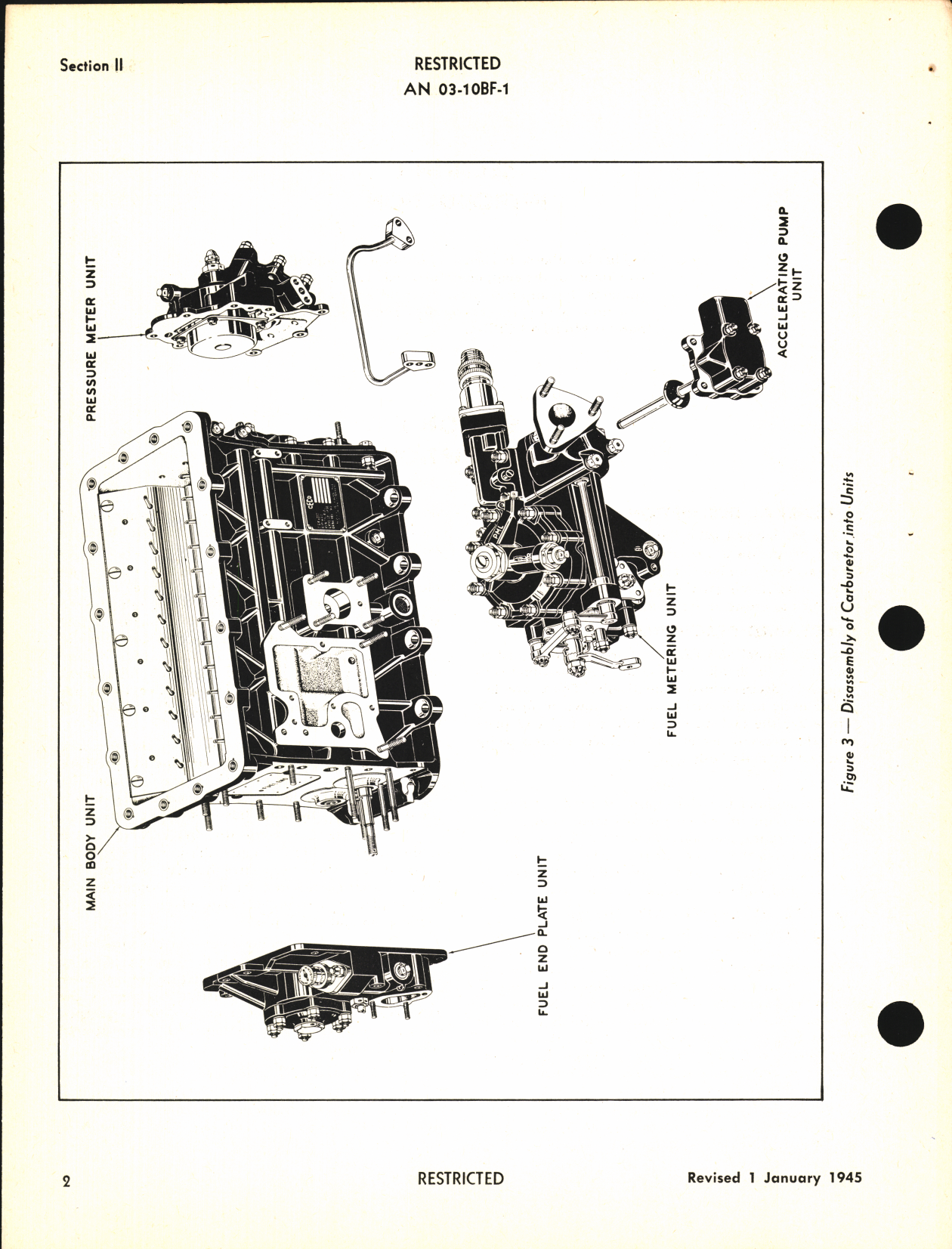 Sample page 8 from AirCorps Library document: Handbook of Instructions with Parts Catalog for Hydro-Metering Carburetor Model 58CPB-4