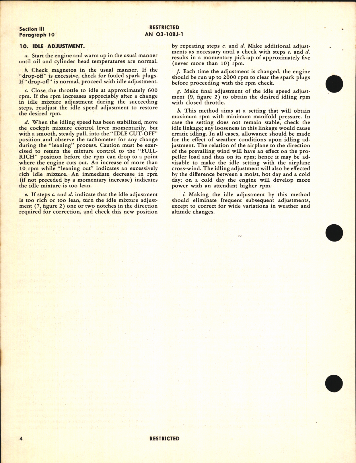 Sample page 6 from AirCorps Library document: Handbook of Instructions with Parts Catalog for Type PS-5C Injection Carburetor