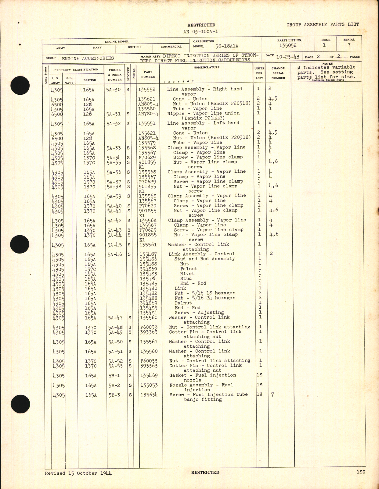Sample page 5 from AirCorps Library document: Operation, Service, & Overhaul Instructions with Parts Catalog for Direct Fuel Injection System
