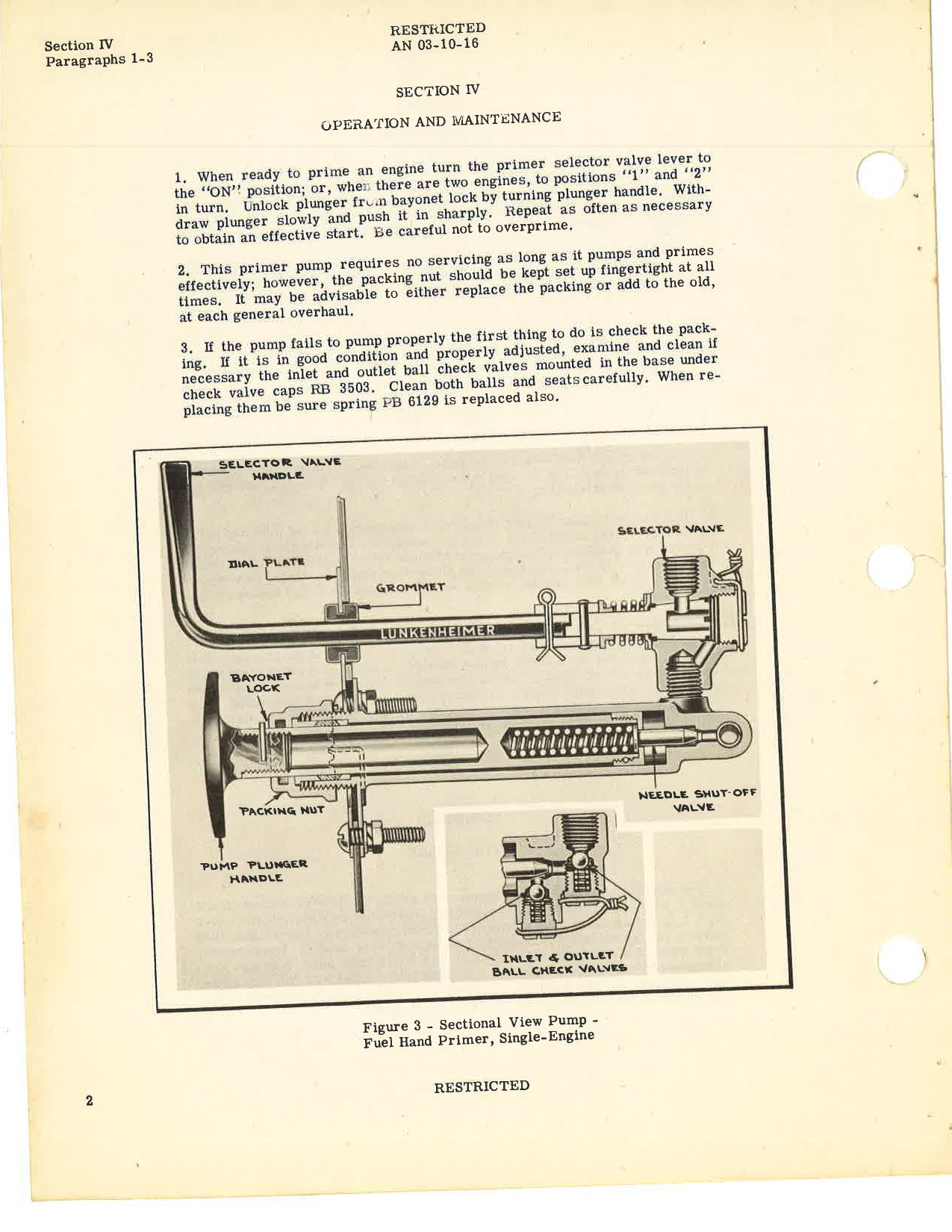 Sample page 8 from AirCorps Library document: Handbook of Instructions with Parts Catalog for Types E-6 and E-7 Hand Primer Fuel Pumps