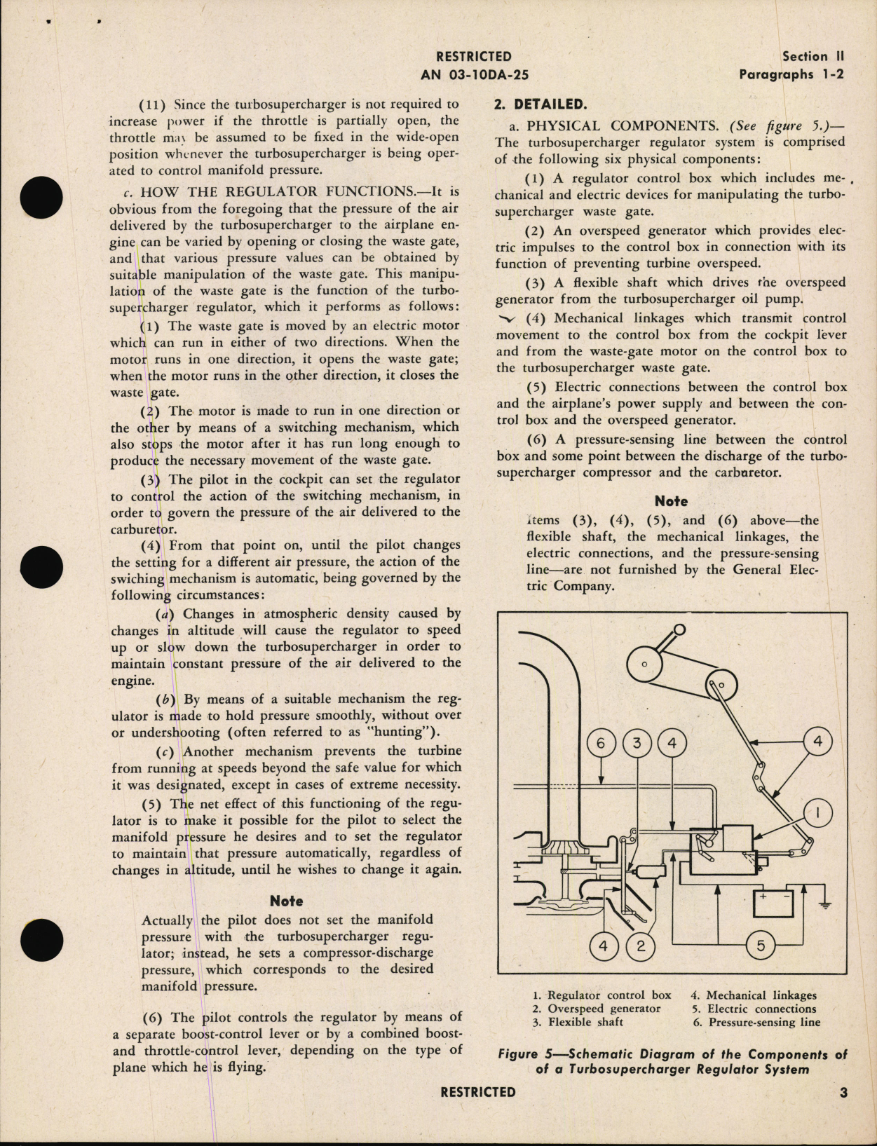 Sample page 7 from AirCorps Library document: Handbook of Instructions with Parts Catalog for Type C-2A Electric Regulator Turbosupercharger Model 3GPR7B1