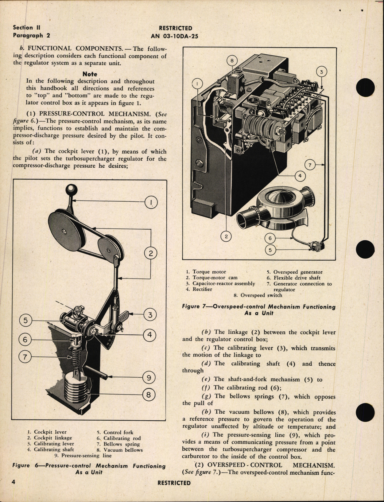 Sample page 8 from AirCorps Library document: Handbook of Instructions with Parts Catalog for Type C-2A Electric Regulator Turbosupercharger Model 3GPR7B1