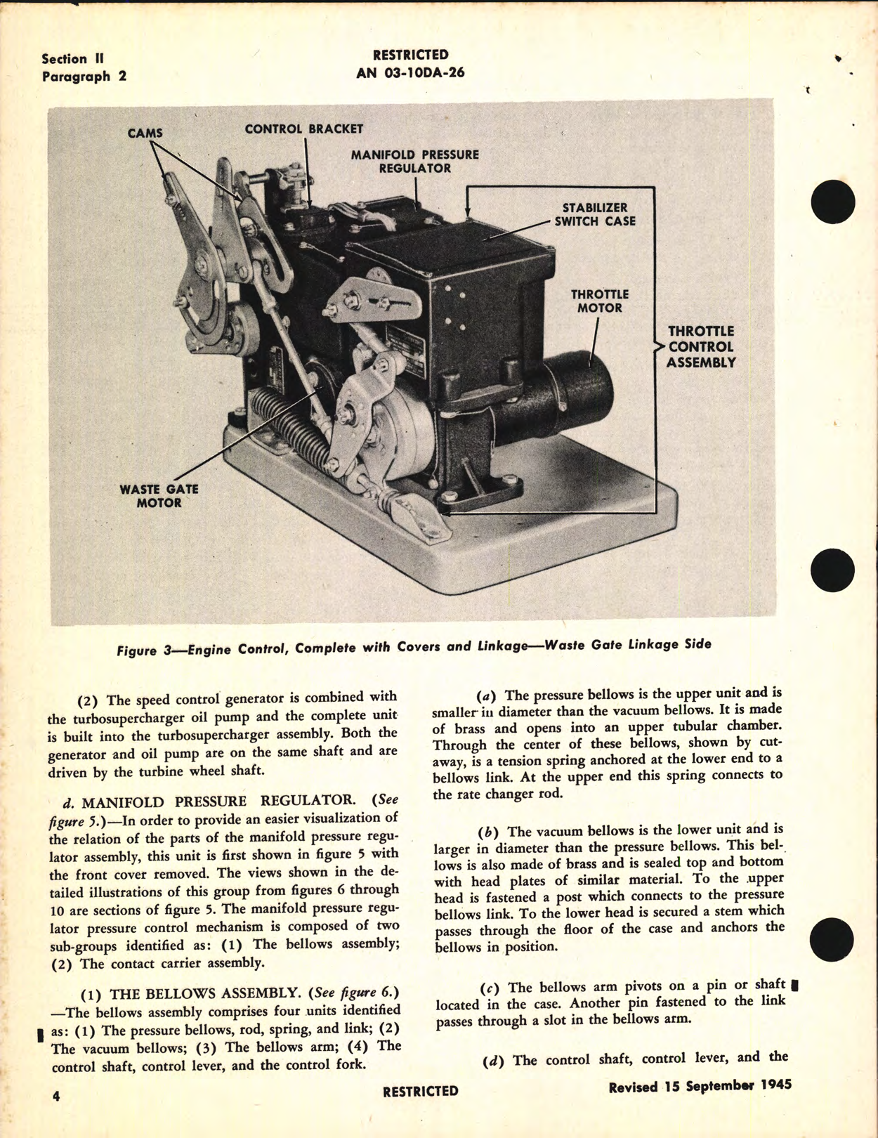 Sample page 8 from AirCorps Library document: Operation, Service, & Overhaul Instructions with Parts Catalog for Automatic Engine Control Type C-1 Model 3GPC1A1