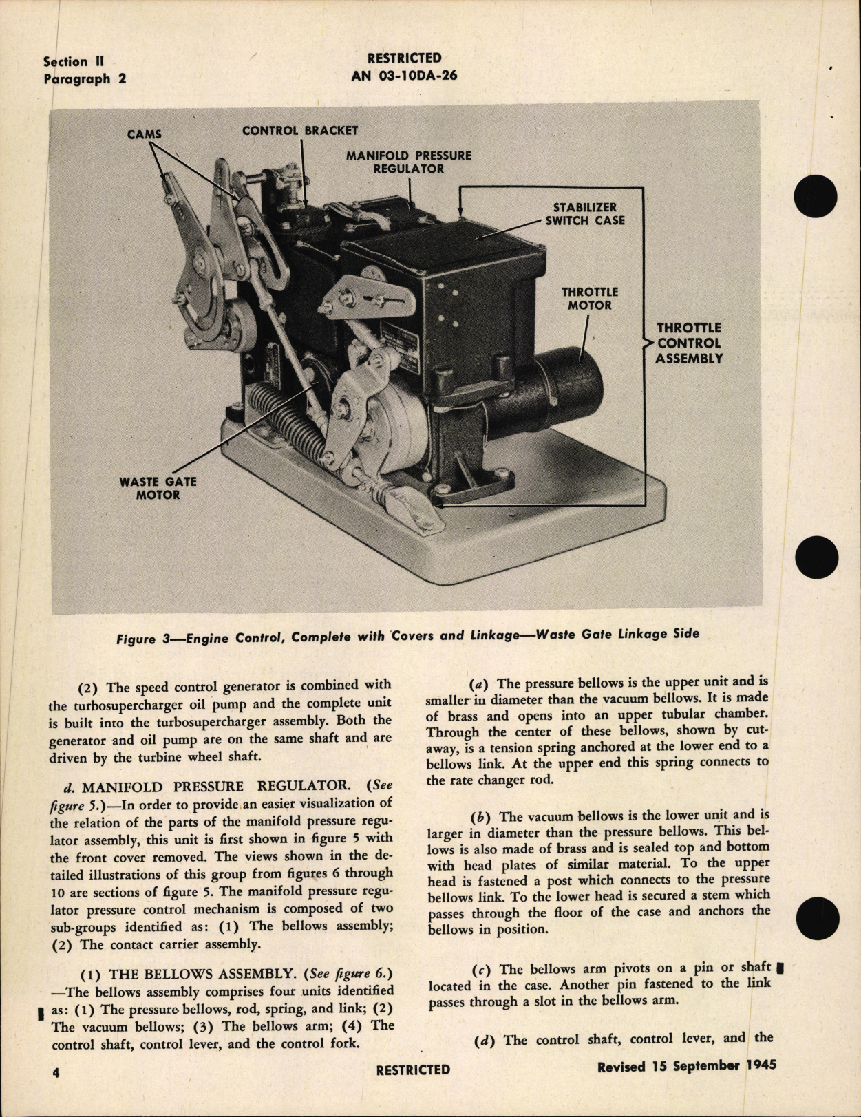 Sample page 8 from AirCorps Library document: Operation, Service, & Overhaul Instructions with Parts Catalog for Automatic Engine Control Type C-1 Model 3GPC1A1