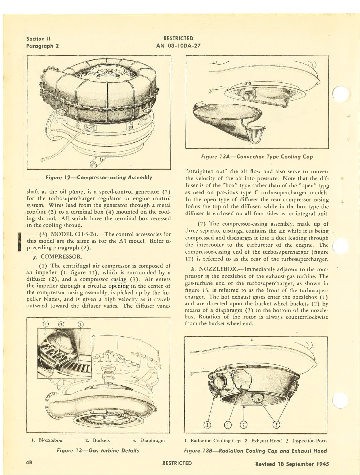 Sample page 8 from AirCorps Library document: Operation, Service, & Overhaul Instructions with Parts Catalog for Turbosuperchargers Types CH-5-A1, CH5-A3, and CH-5-B1