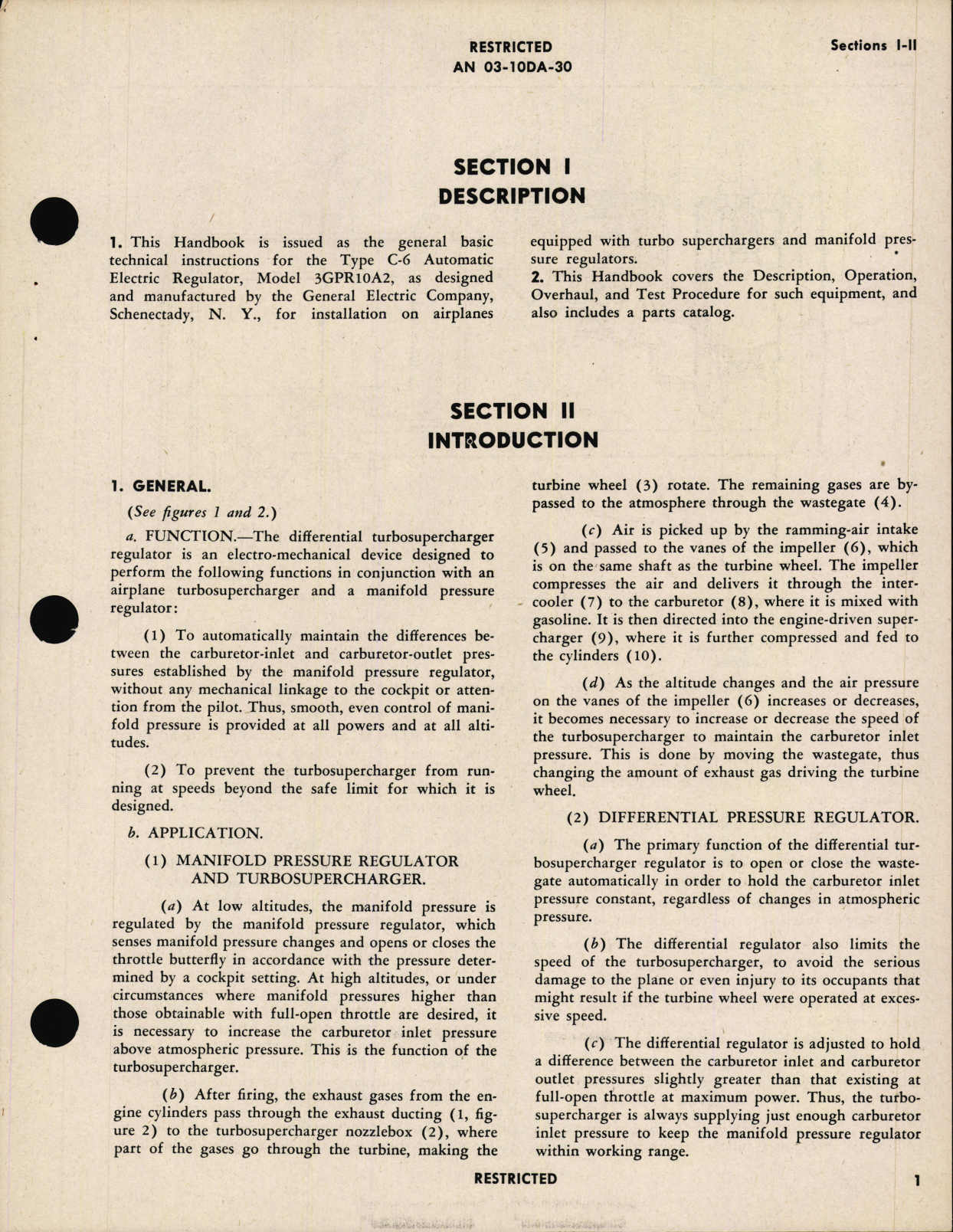 Sample page 5 from AirCorps Library document: Overhaul Instructions with Parts Catalog for Automatic Electric Regulator Type C-6