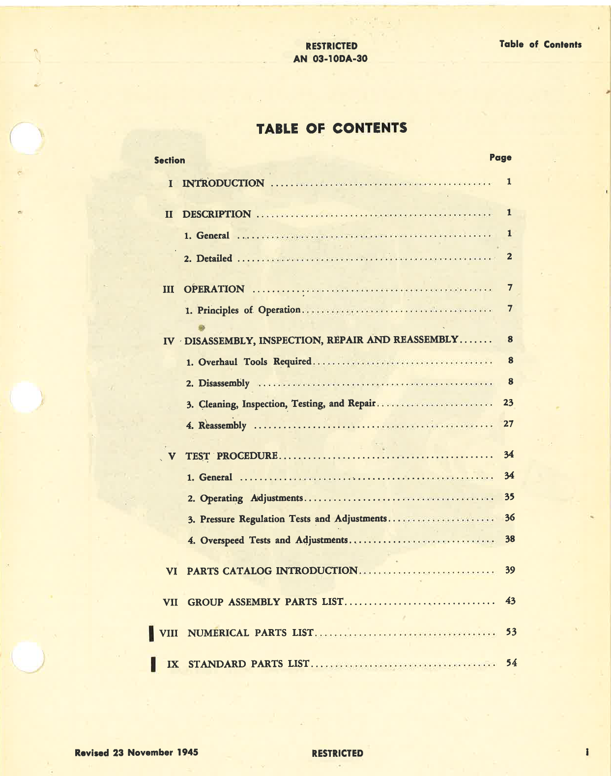 Sample page 5 from AirCorps Library document: Overhaul Instructions with Parts Catalog for Automatic Electric Regulator Type C-6