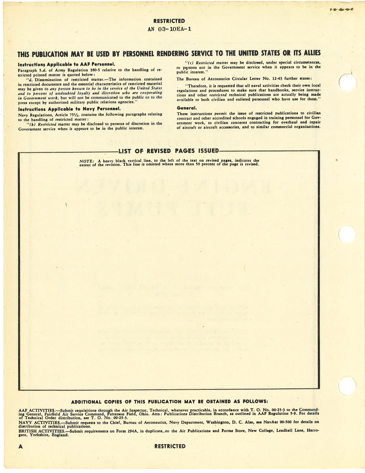 Sample page 8 from AirCorps Library document: Handbook of Instructions with Parts Catalog for Engine-Driven Fuel Pumps