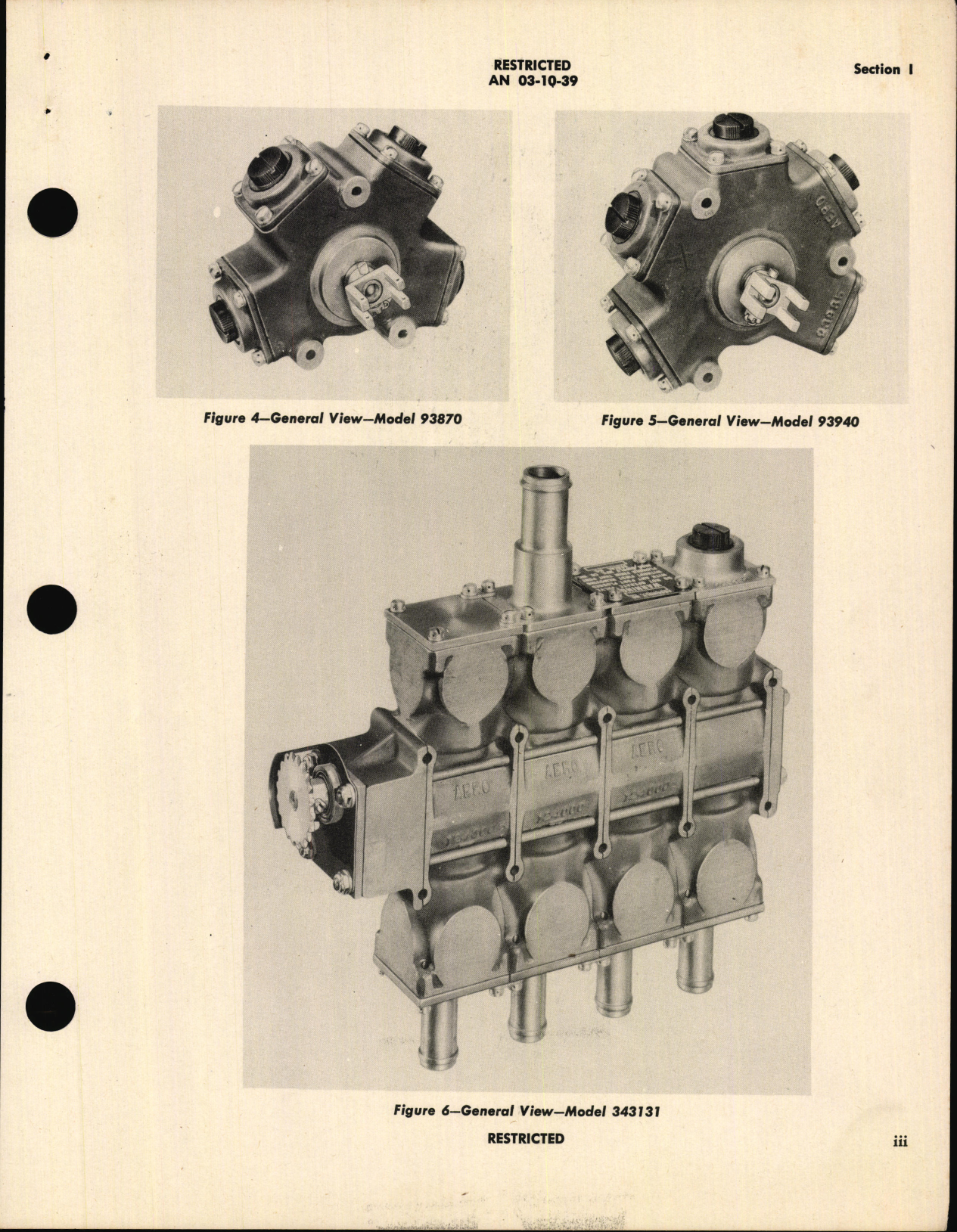 Sample page 5 from AirCorps Library document: Handbook of Instructions with Parts Catalog for Fuel Selector Valves