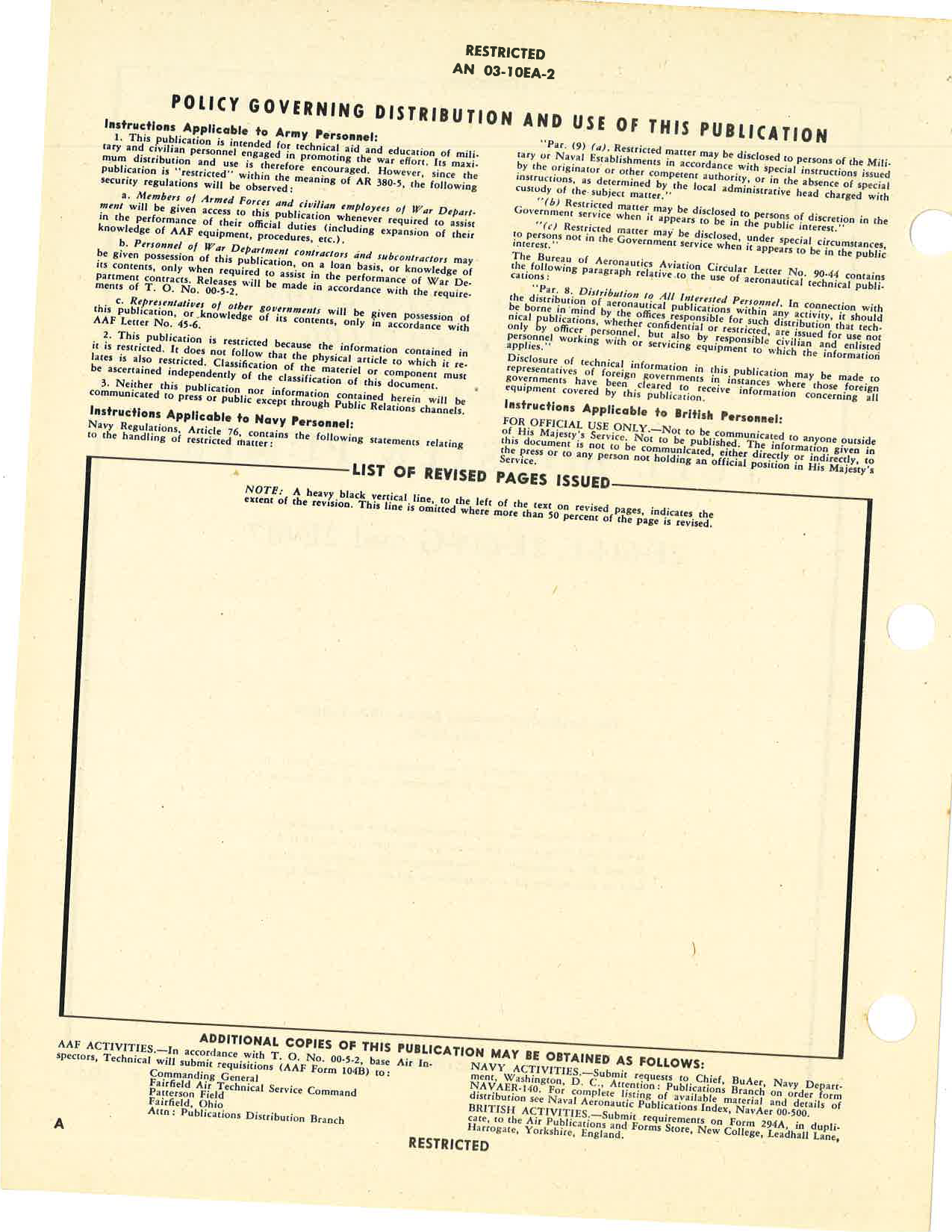 Sample page 6 from AirCorps Library document: Operation, Service, & Overhaul Instructions with Parts Catalog for Fuel Booster Pumps