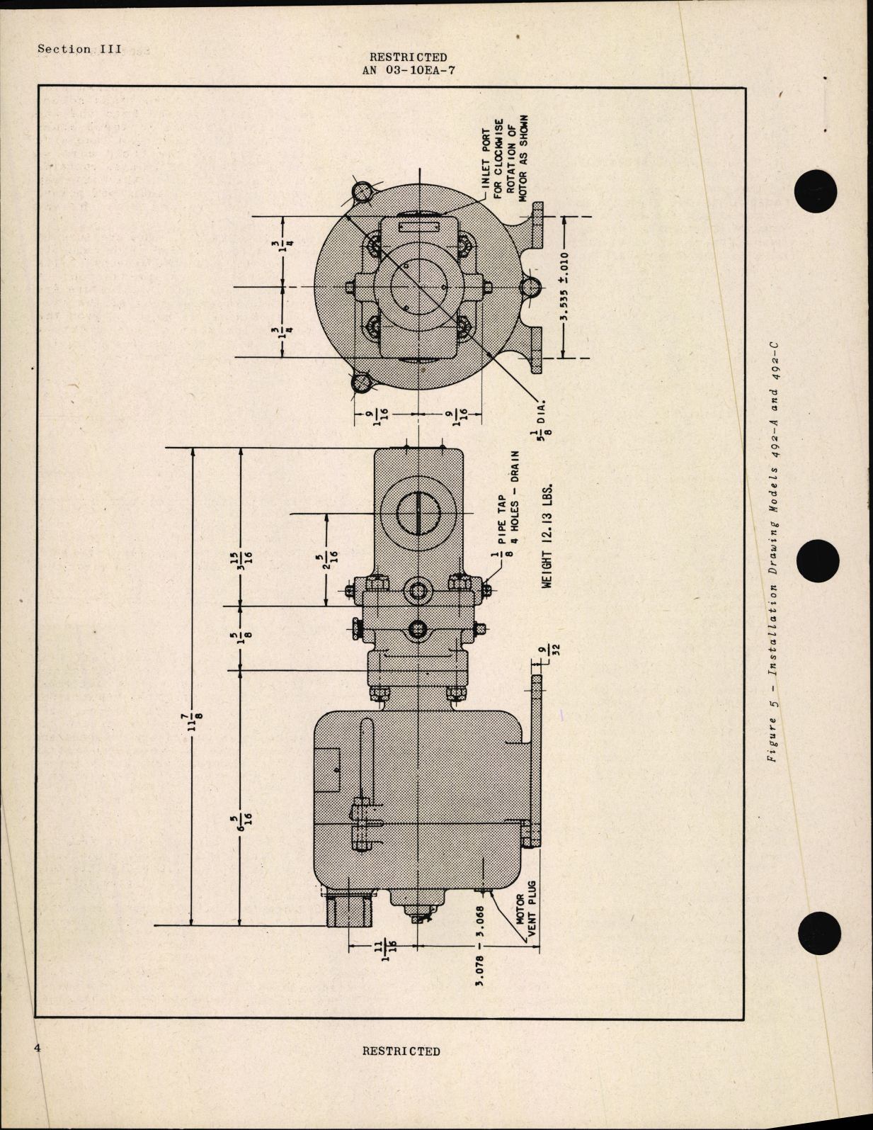 Sample page 8 from AirCorps Library document: Handbook of Instructions with Parts Catalog for Type F-7 Electric Motor Driven Fuel Pumps