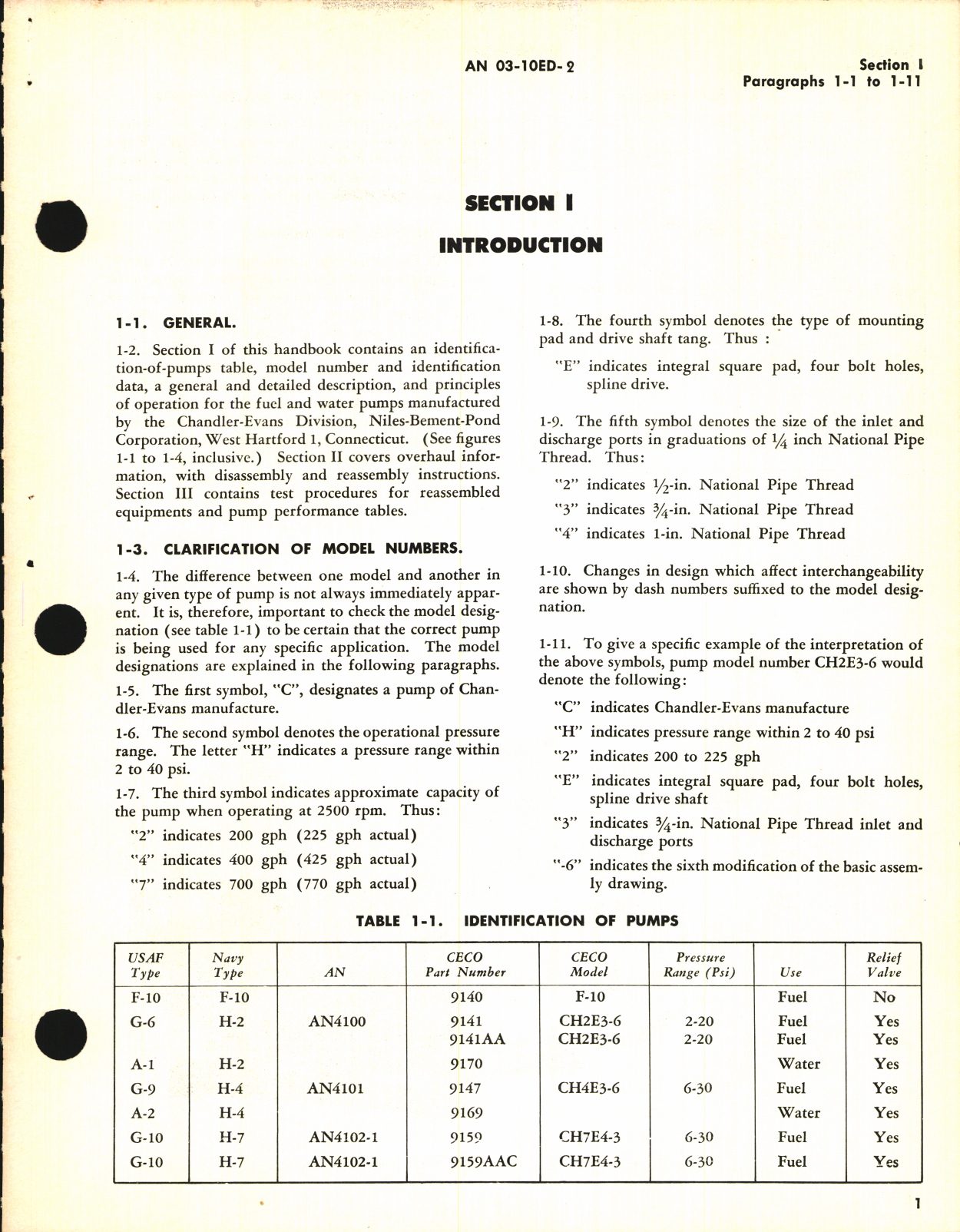 Sample page 5 from AirCorps Library document: Overhaul Instructions for Fuel and Water Pumps