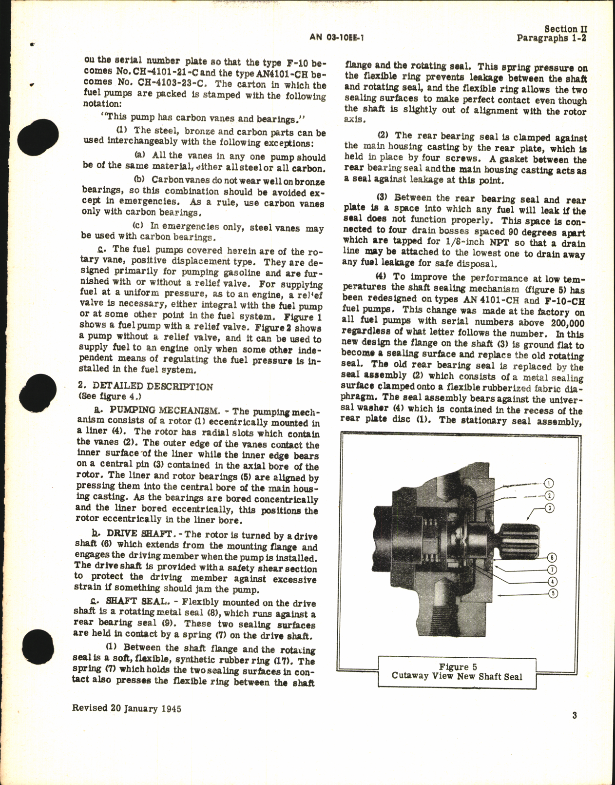 Sample page 7 from AirCorps Library document: Operation, Service, & Overhaul Instructions with Parts Catalog for Engine-Driven Fuel Pumps