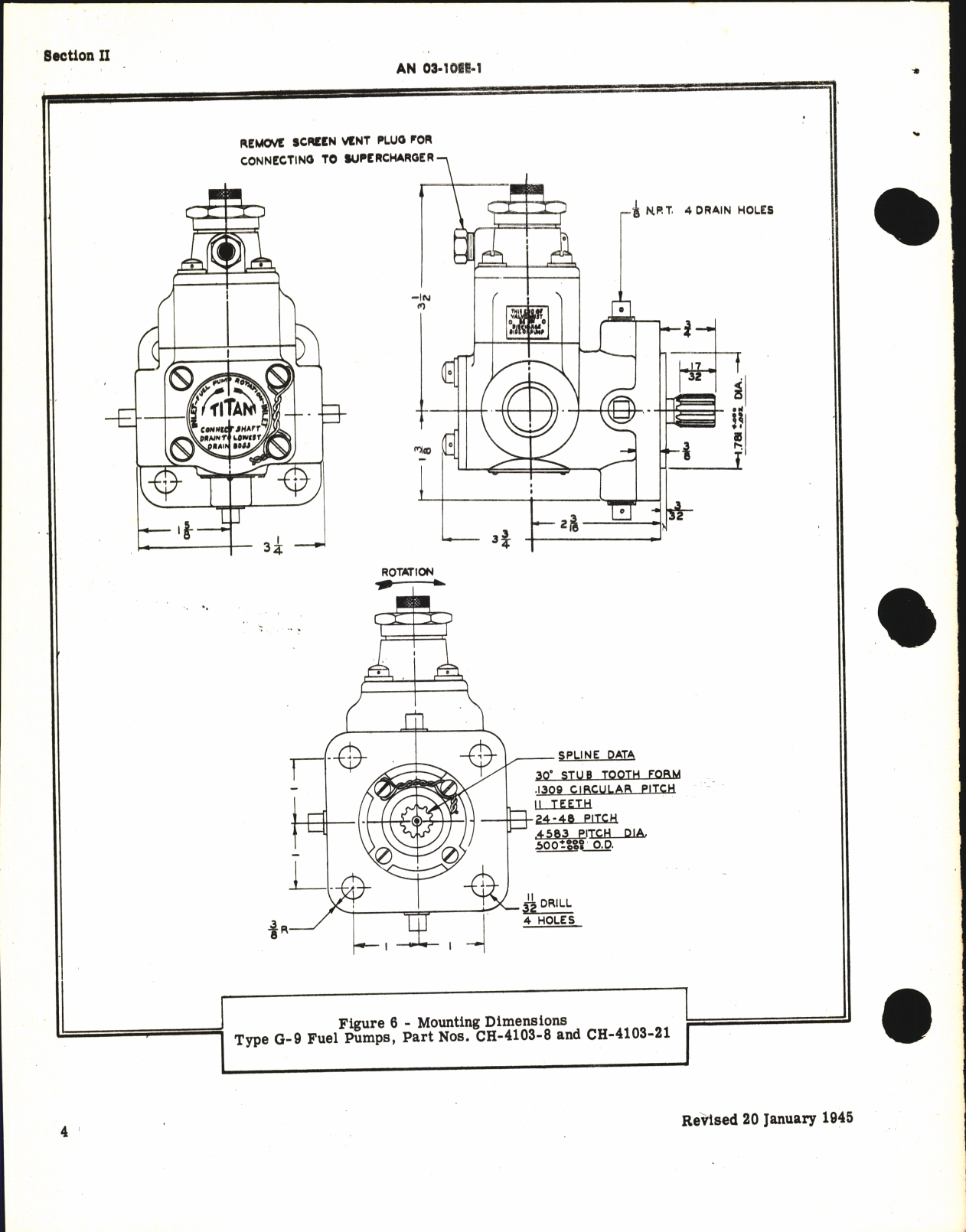 Sample page 8 from AirCorps Library document: Operation, Service, & Overhaul Instructions with Parts Catalog for Engine-Driven Fuel Pumps