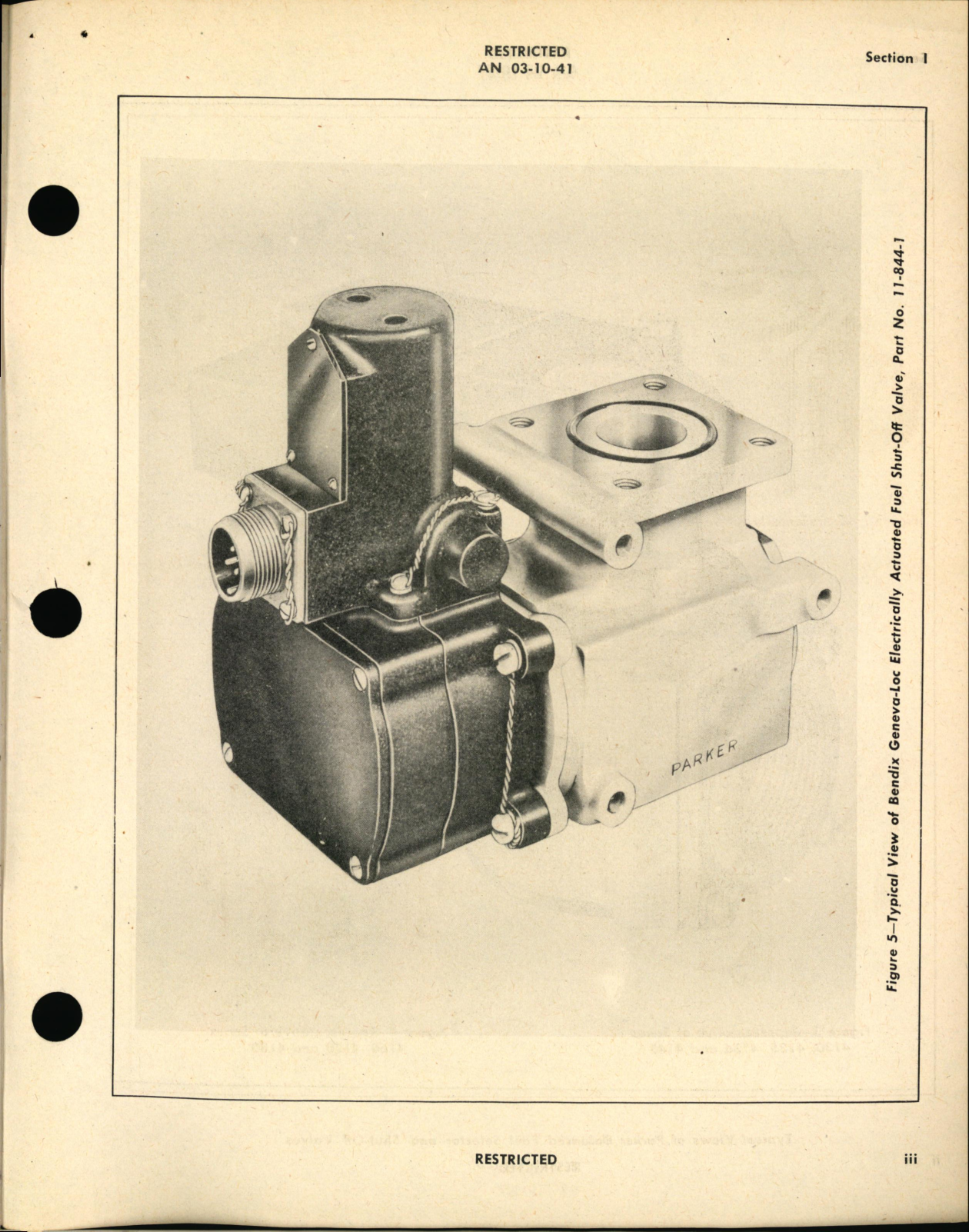 Sample page 5 from AirCorps Library document: Operation, Service, & Overhaul Instructions with Parts Catalog for Balanced Fuel Selector Valves