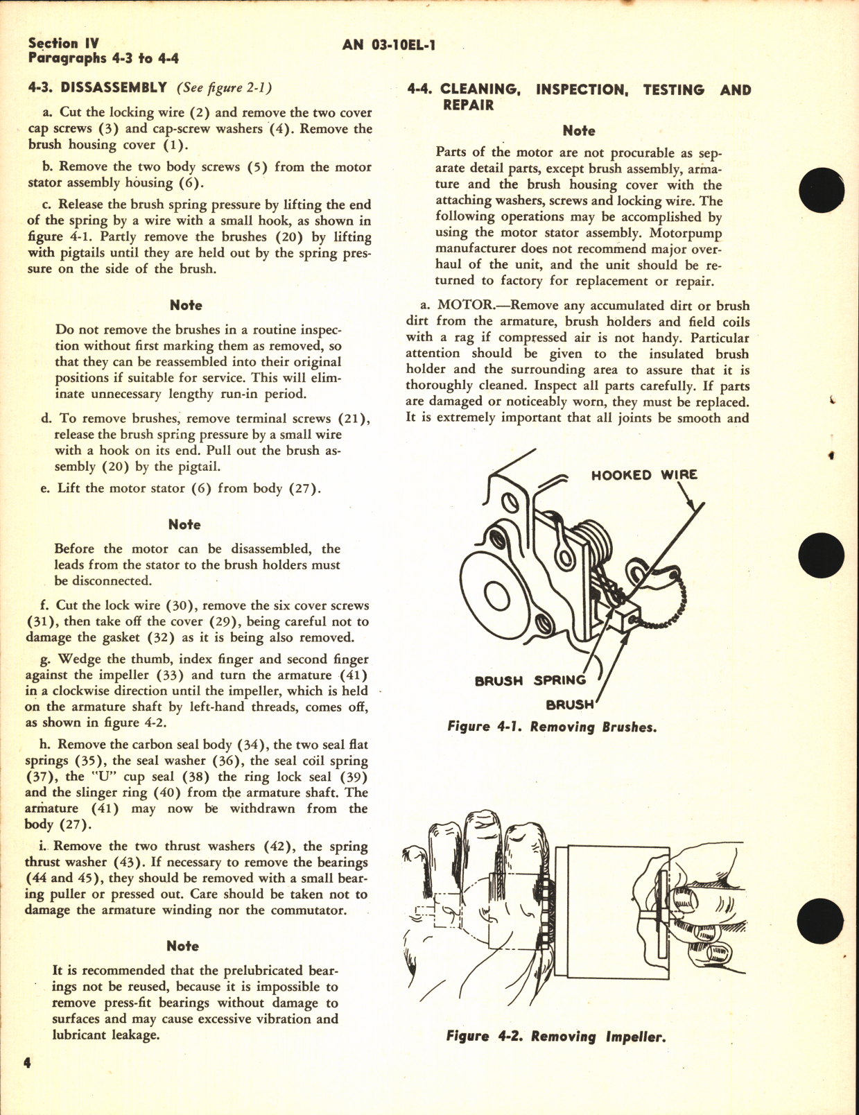 Sample page 8 from AirCorps Library document: Overhaul Instructions for Electric Fuel Pump Model AR3Y