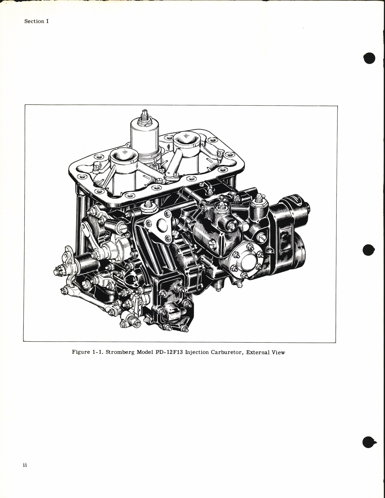 Sample page 8 from AirCorps Library document: Service Manual for Stromberg Injection Carburetor Model PD-12F13