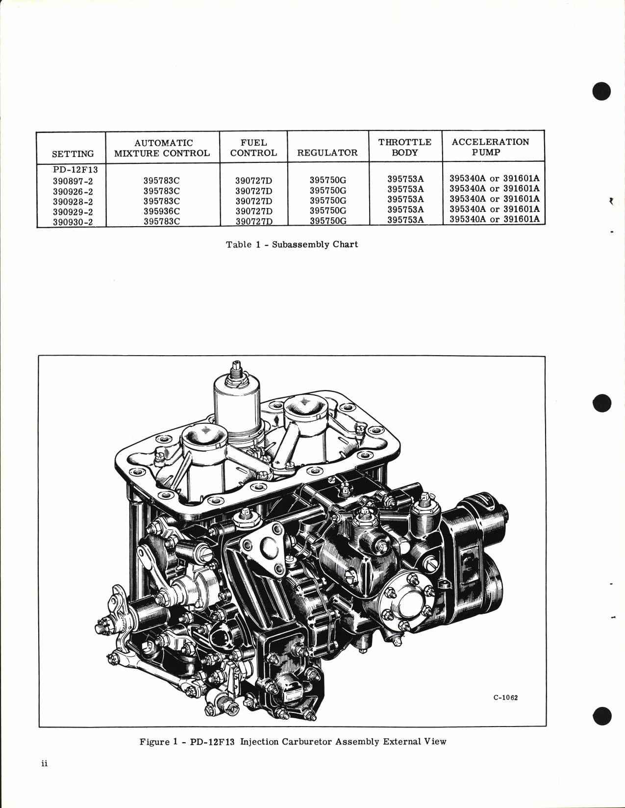 Sample page 5 from AirCorps Library document: Illustrated Parts Breakdown for Stromberg Injection Carburetor Model PD-12F13