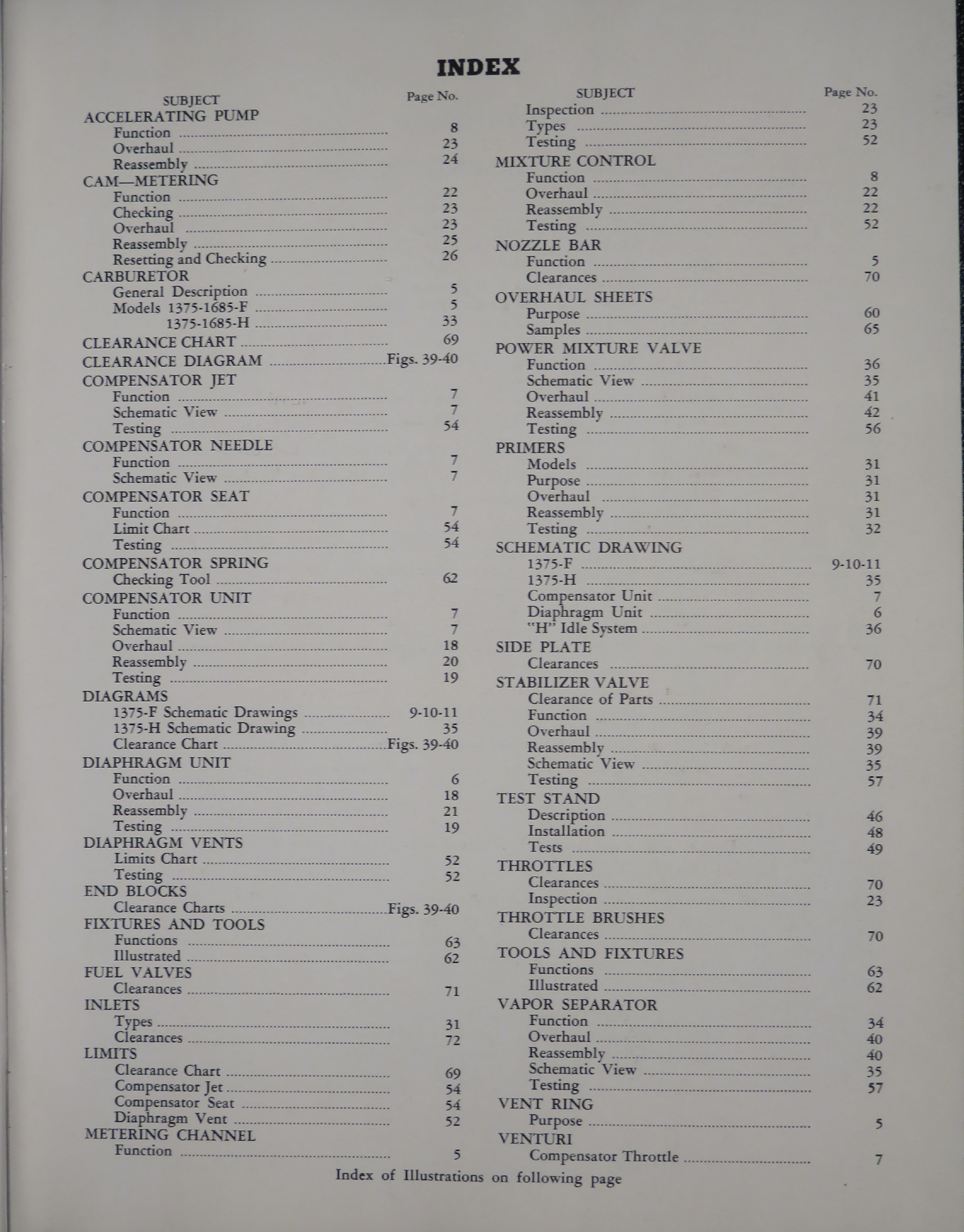 Sample page 5 from AirCorps Library document: Instruction Manual for Holley Aircraft Carburetors Models 1375F and 1685F